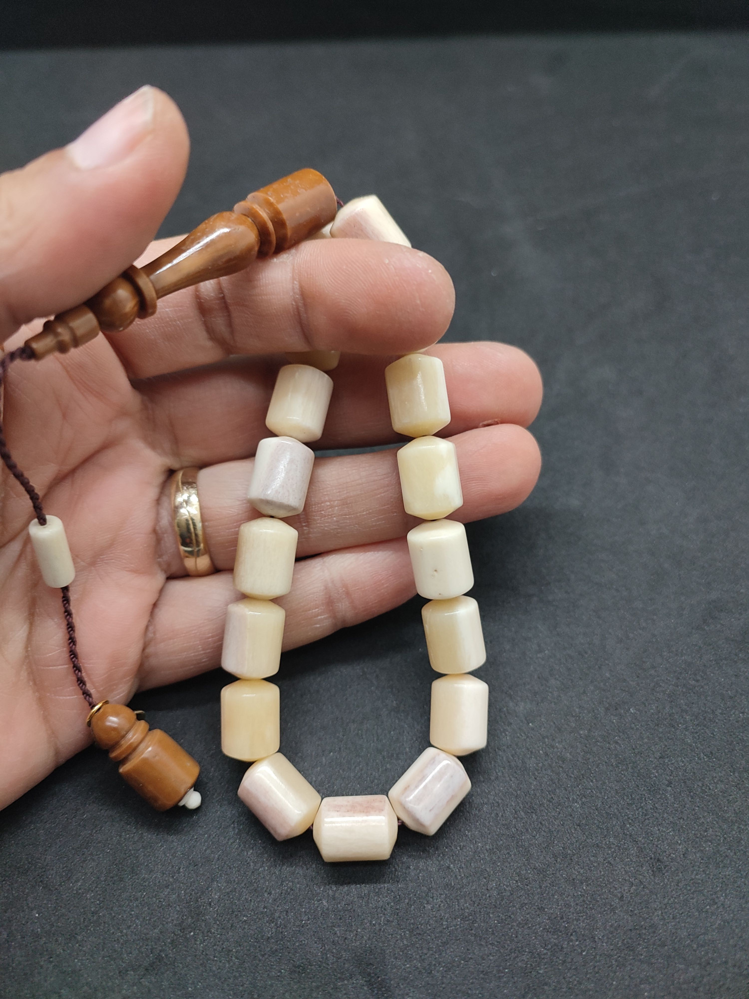 Hakan Kaya Usta Eseri Yoğun Özlü Kuka Kombinli Maskot Balina Kemiği Sertifikalı 9561 küçük resim 3