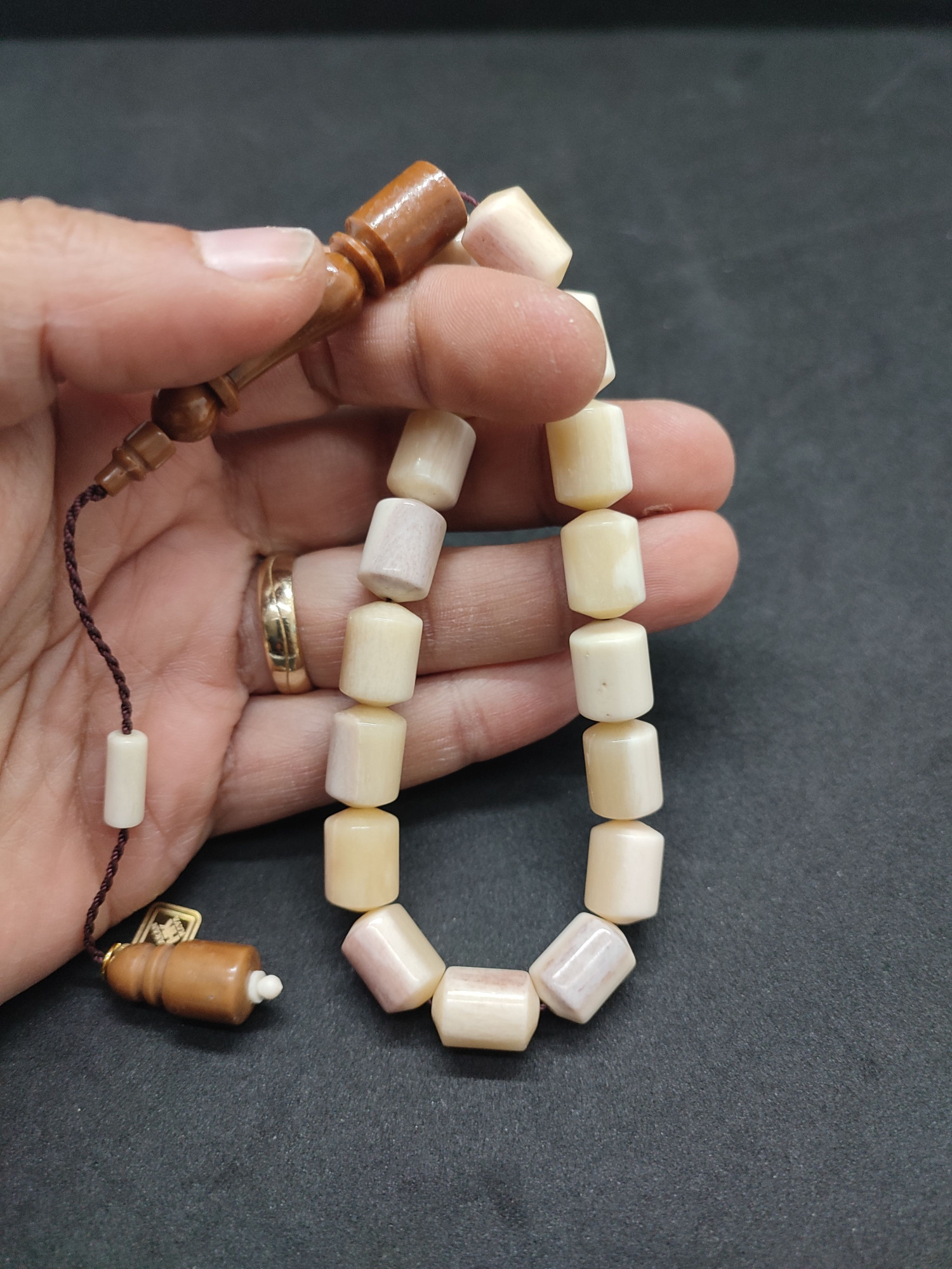 Hakan Kaya Usta Eseri Yoğun Özlü Kuka Kombinli Maskot Balina Kemiği Sertifikalı 9561 küçük resim 5