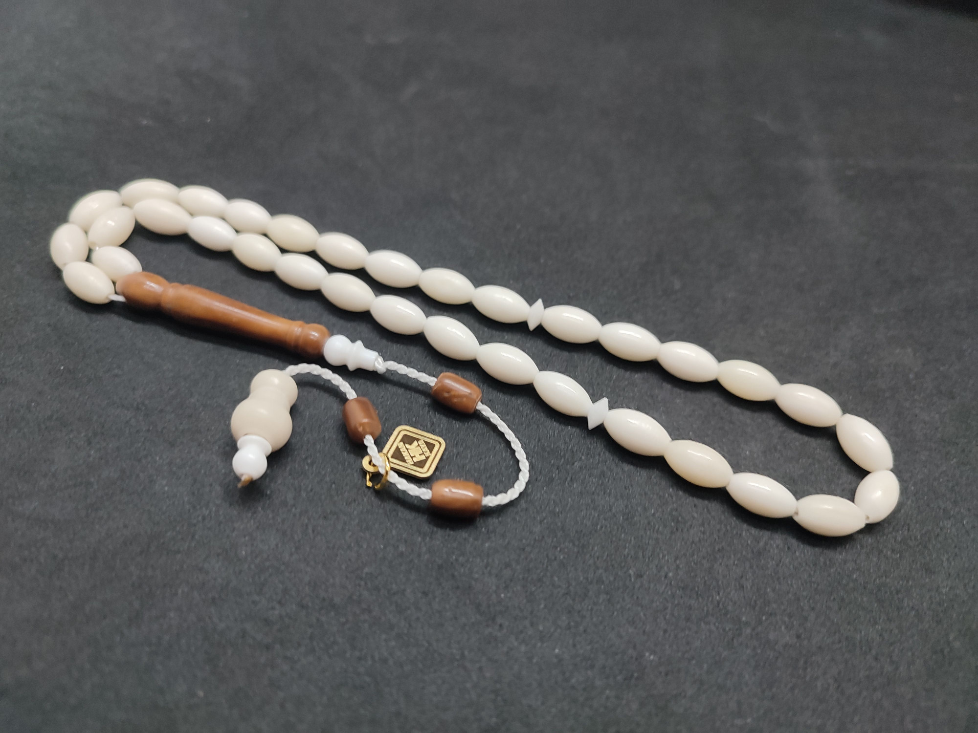 Hakan Kaya Usta Eseri Kuka Kombinli El Boy Deve Kemiği Sertifikalı 9562 küçük resim 3