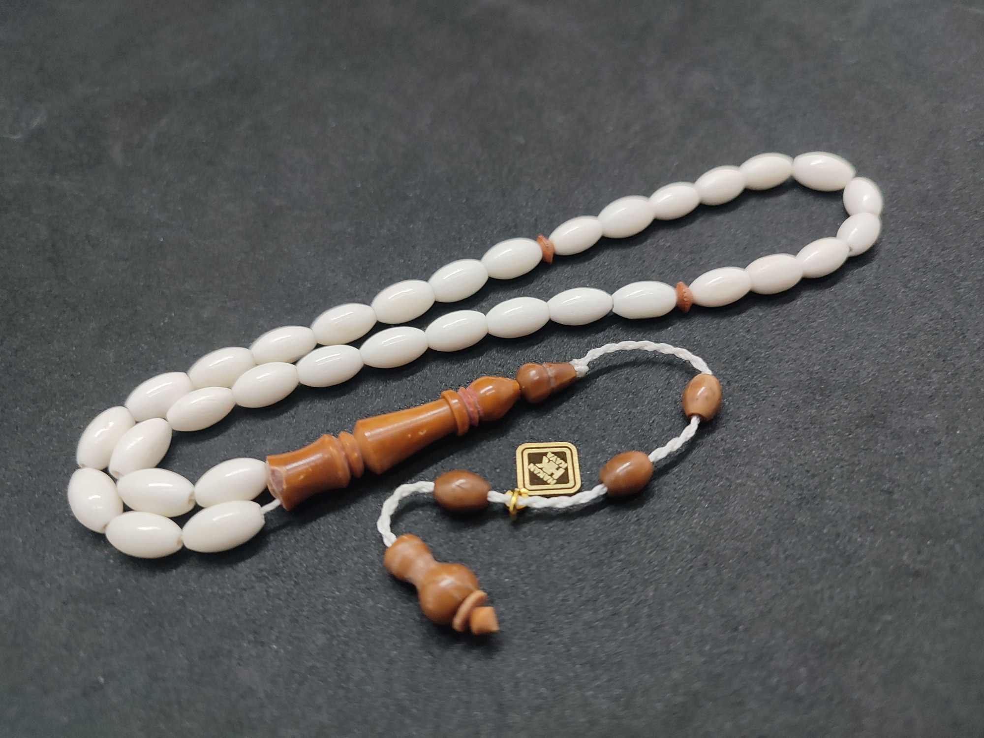 Hakan Kaya Usta Eseri Kuka Kombinli El Boy Deve Kemiği Sertifikalı 9563 küçük resim 2