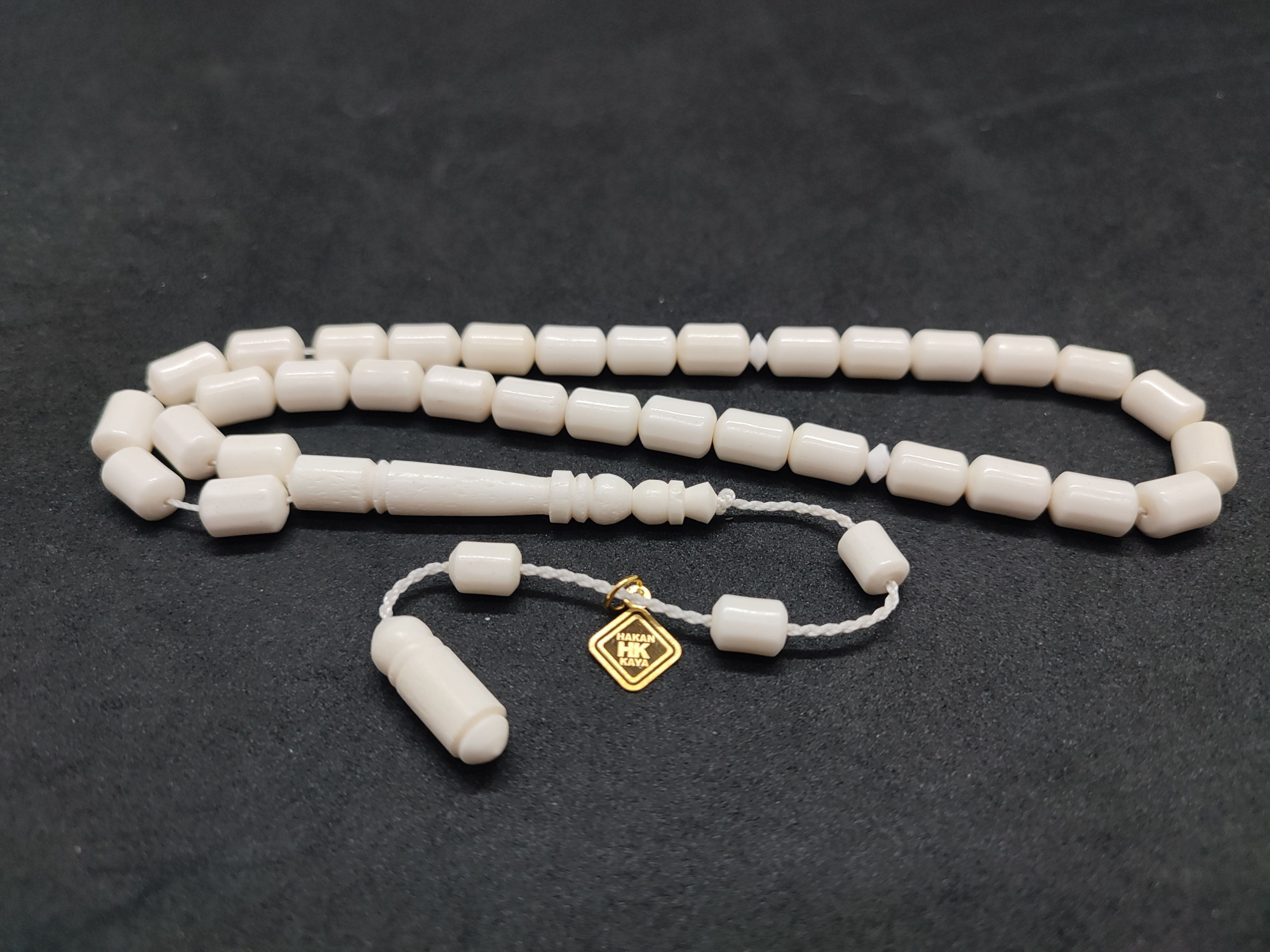 Hakan Kaya Usta Eseri Çift Zımpara Çift Cilalı El Boy Deve Kemiği Sertifikalı 9565