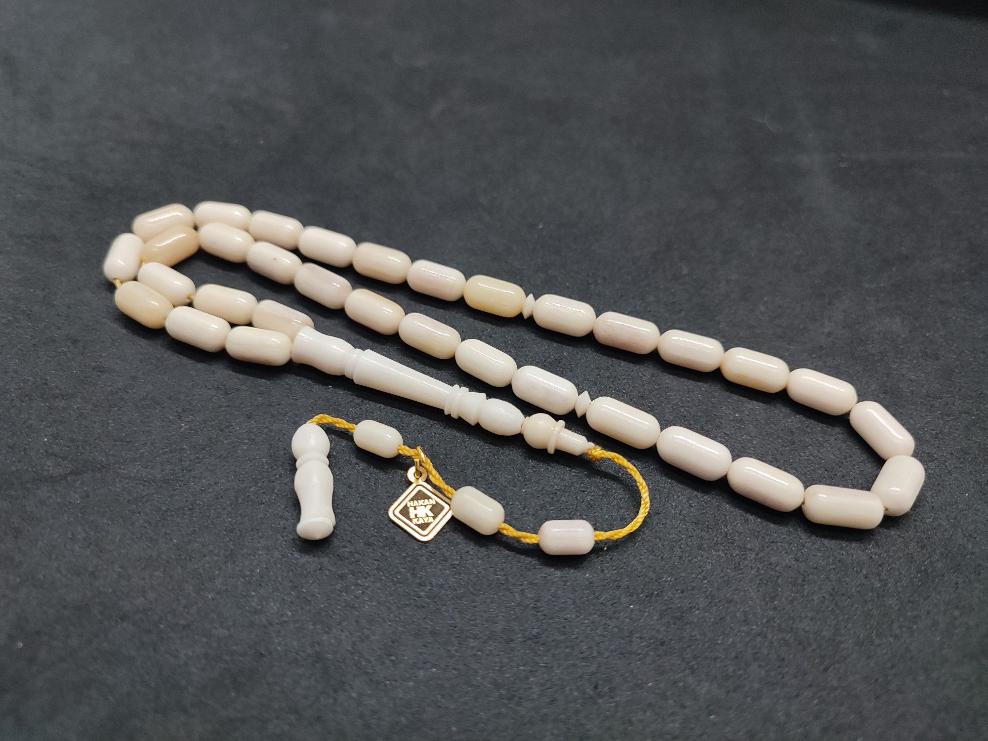 Hakan Kaya Usta Eseri Çift Zımpara Yoğun Özlü Balina Kemiği Sertifikalı 9566 küçük resim 3