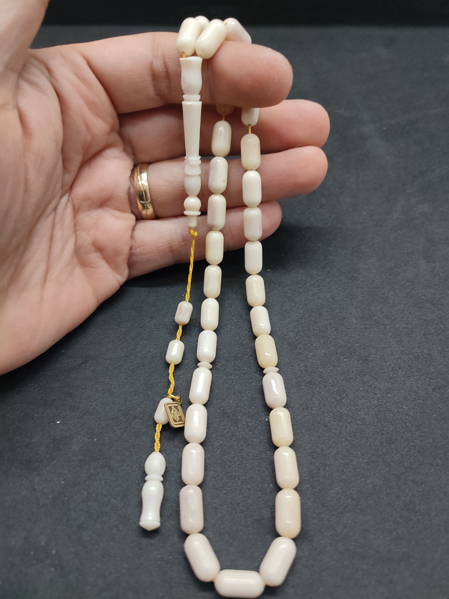 Hakan Kaya Usta Eseri Çift Zımpara Yoğun Özlü Balina Kemiği Sertifikalı 9566 küçük resim 4