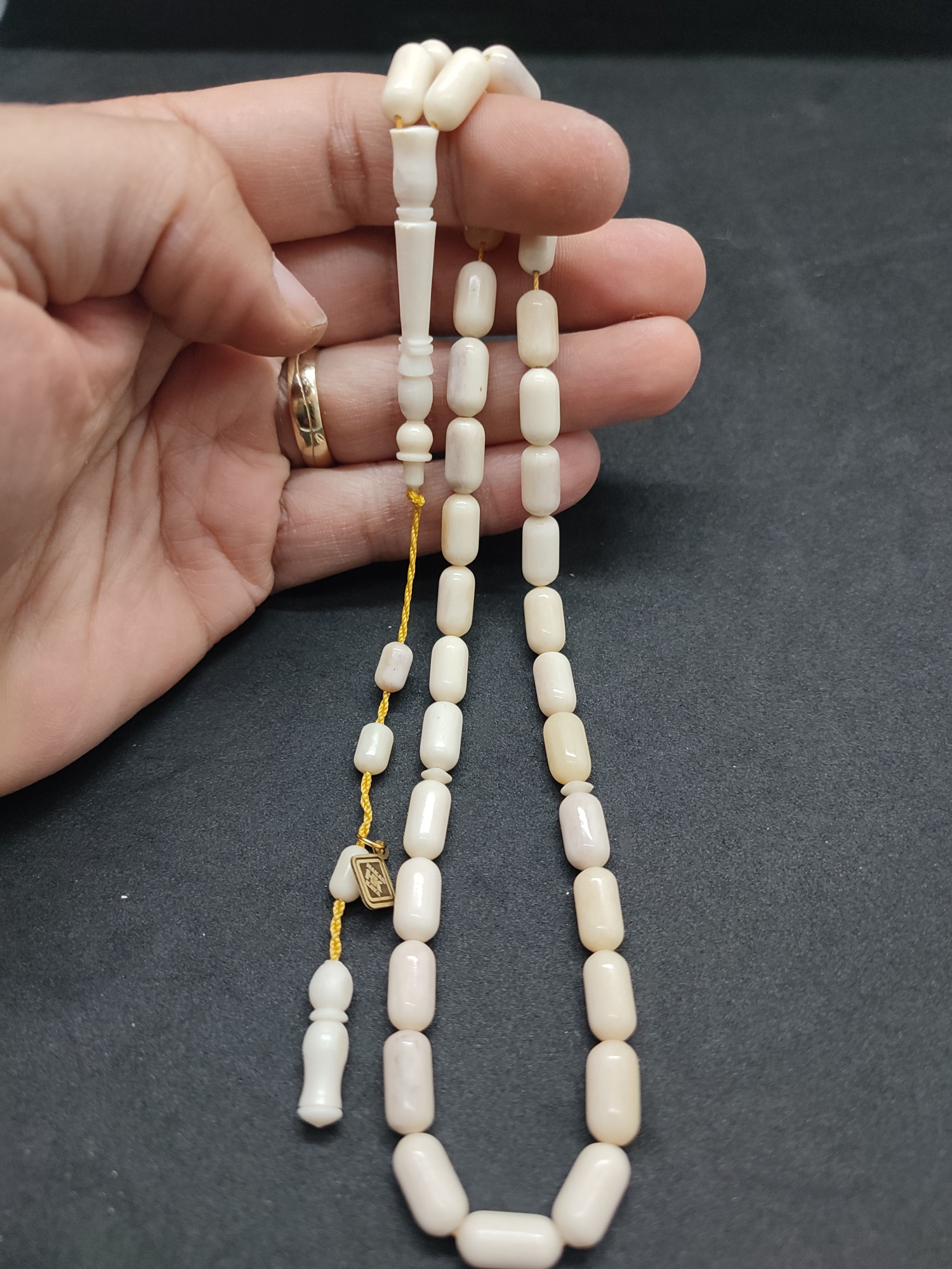 Hakan Kaya Usta Eseri Çift Zımpara Yoğun Özlü Balina Kemiği Sertifikalı 9566 küçük resim 5