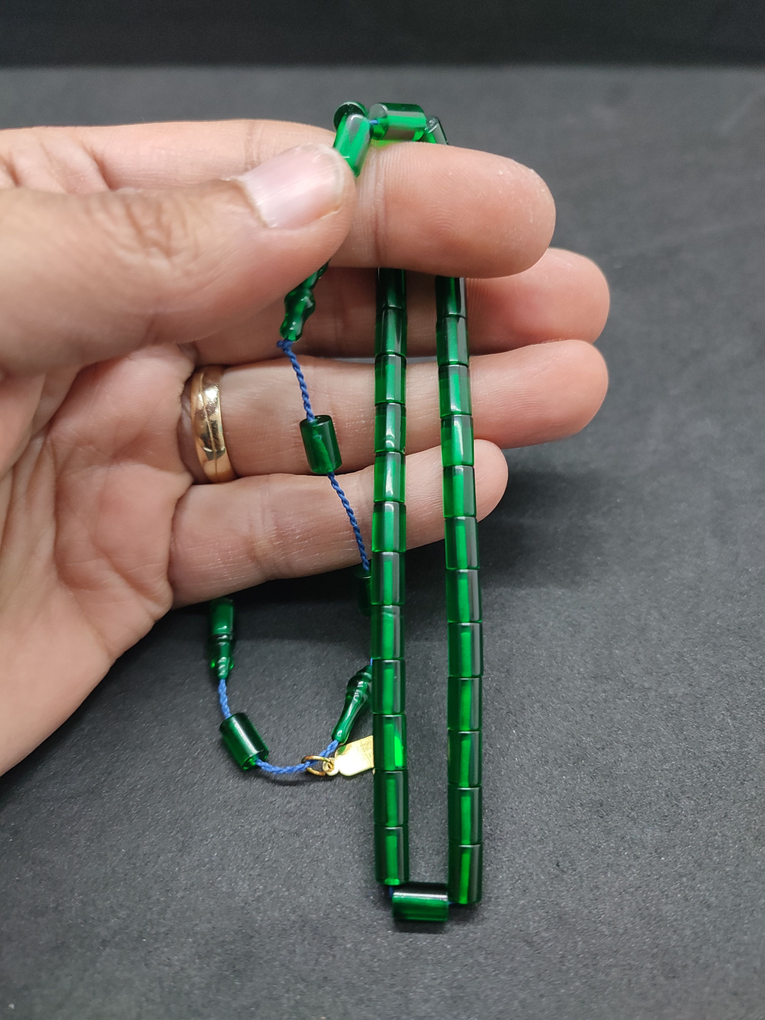 Serdal Akdeniz Usta Eseri Bilek Boy (Küçük Boy) Ok Gibi Bir Ateş-i Kehribar Sertifikalı 9569 küçük resim 2