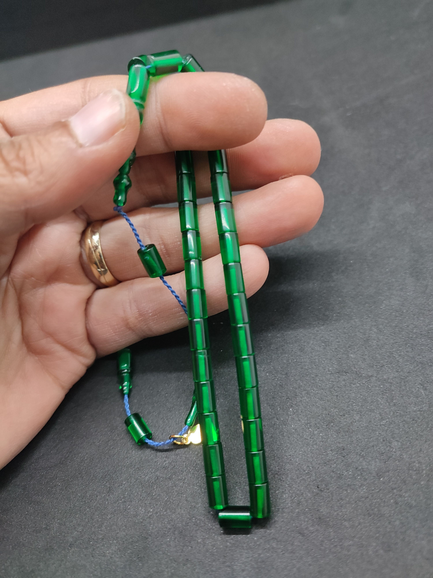 Serdal Akdeniz Usta Eseri Bilek Boy (Küçük Boy) Ok Gibi Bir Ateş-i Kehribar Sertifikalı 9569 küçük resim 3