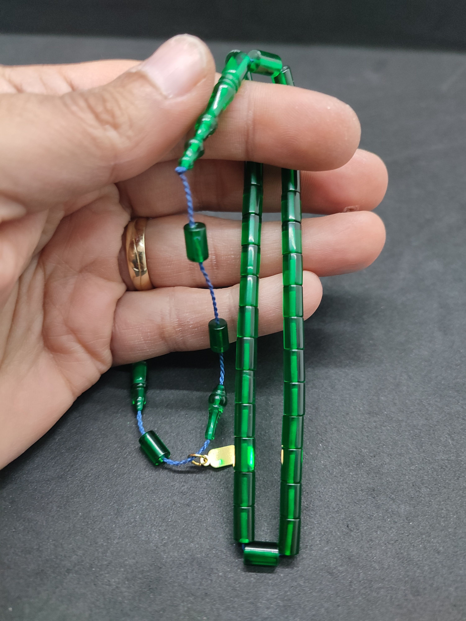 Serdal Akdeniz Usta Eseri Bilek Boy (Küçük Boy) Ok Gibi Bir Ateş-i Kehribar Sertifikalı 9569 küçük resim 4