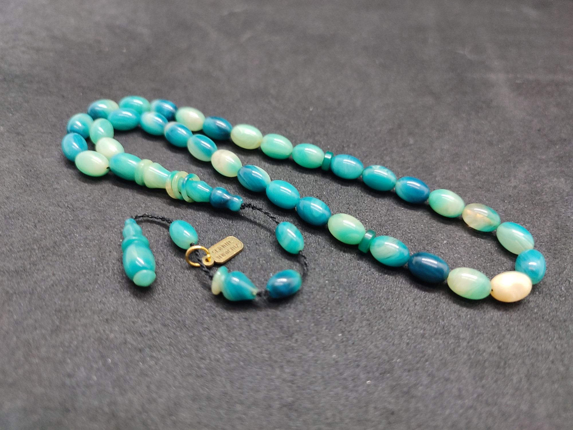 Serdal Akdeniz Usta Eseri İmame Halkalı El Boy Objeden Katalin Sertifikalı 9574 küçük resim 4