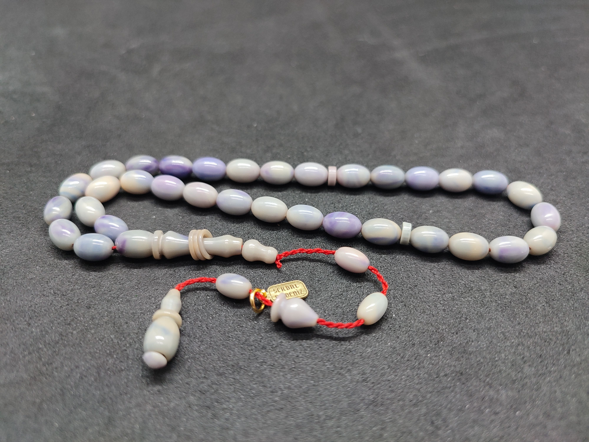 Serdal Akdeniz Usta Eseri İmame Halkalı El Boy Objeden Katalin Sertifikalı 9575 küçük resim 2