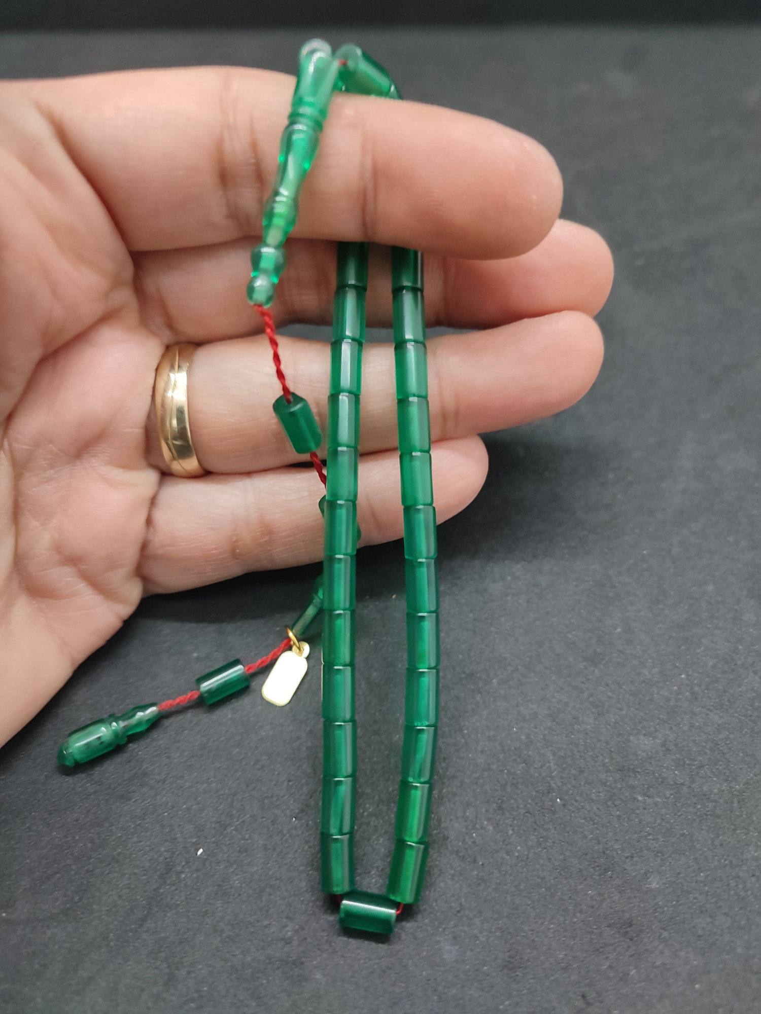 Serdal Akdeniz Usta Eseri Bilek Boy (Küçük Boy) Ok Gibi Bir Ateş-i Kehribar Sertifikalı 9582 küçük resim 2