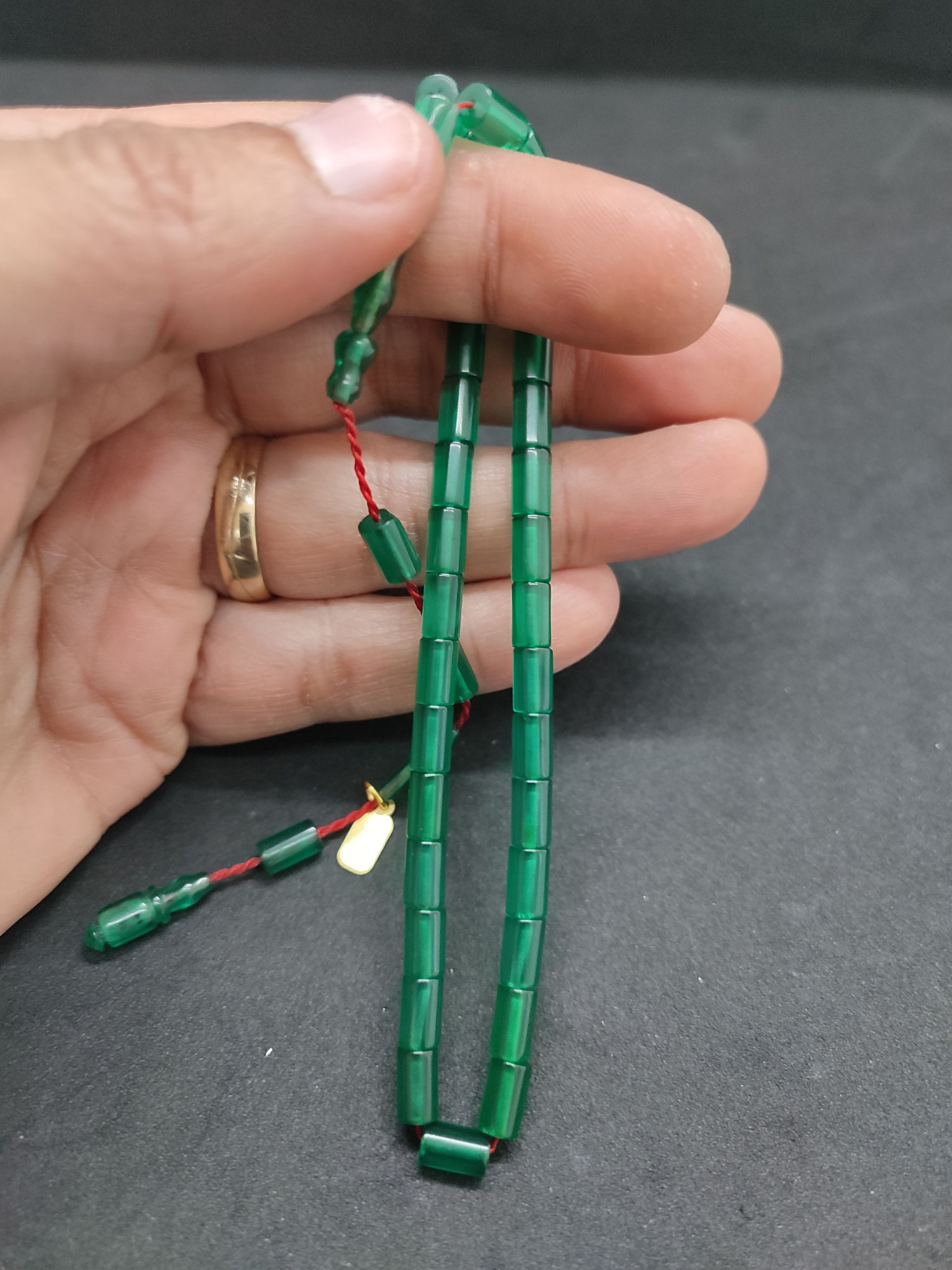 Serdal Akdeniz Usta Eseri Bilek Boy (Küçük Boy) Ok Gibi Bir Ateş-i Kehribar Sertifikalı 9582 küçük resim 5