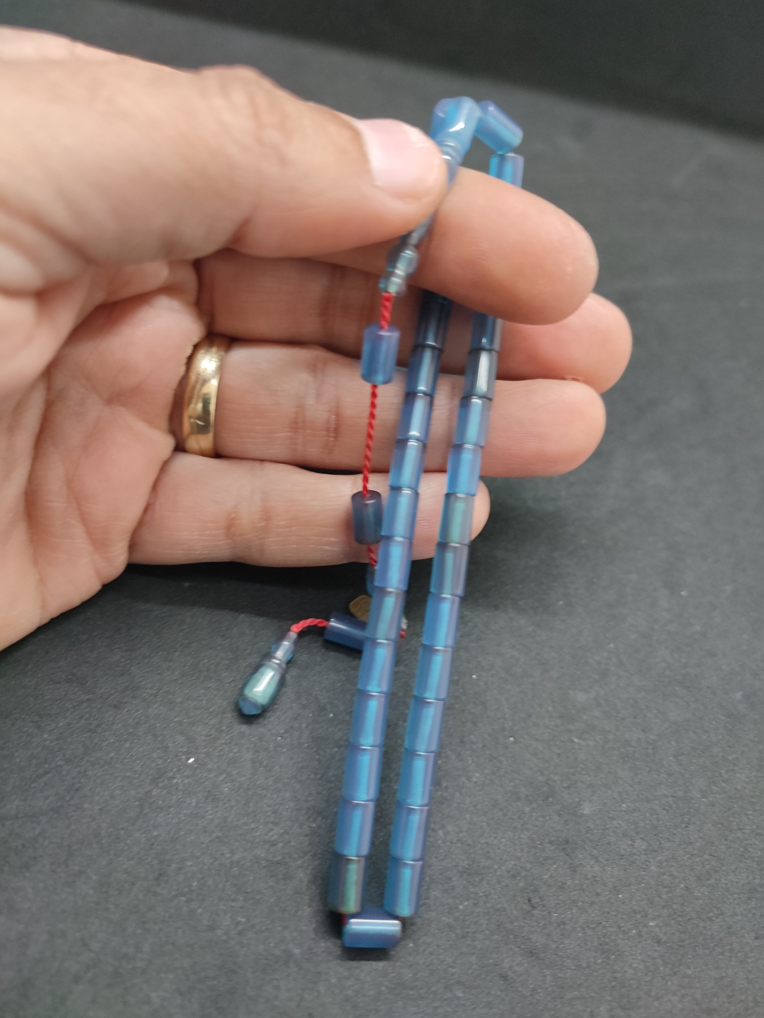 Serdal Akdeniz Usta Eseri Bilek Boy (Küçük Boy) Ok Gibi Bir Ateş-i Kehribar Sertifikalı 9583 küçük resim 2