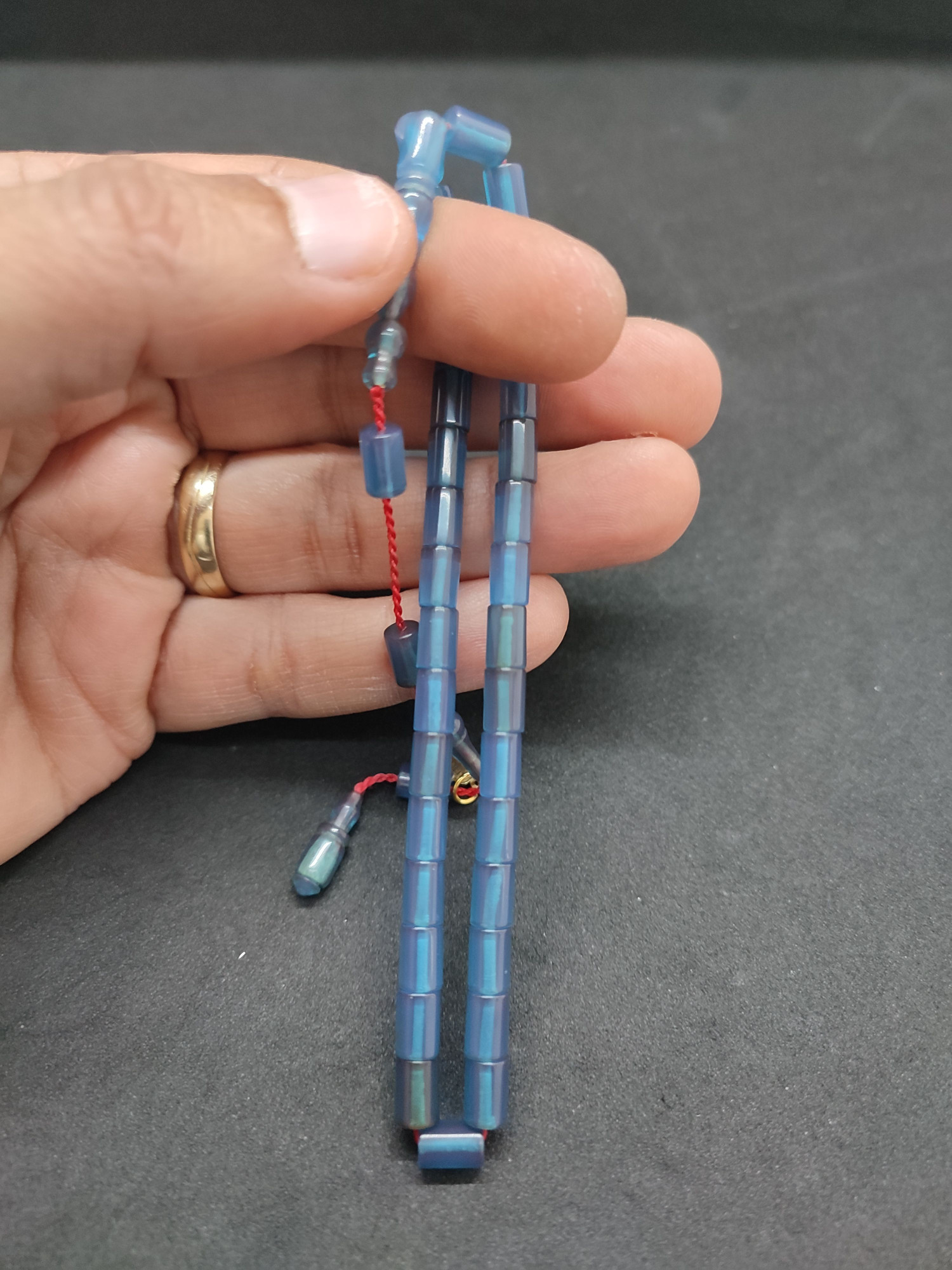 Serdal Akdeniz Usta Eseri Bilek Boy (Küçük Boy) Ok Gibi Bir Ateş-i Kehribar Sertifikalı 9583 küçük resim 4