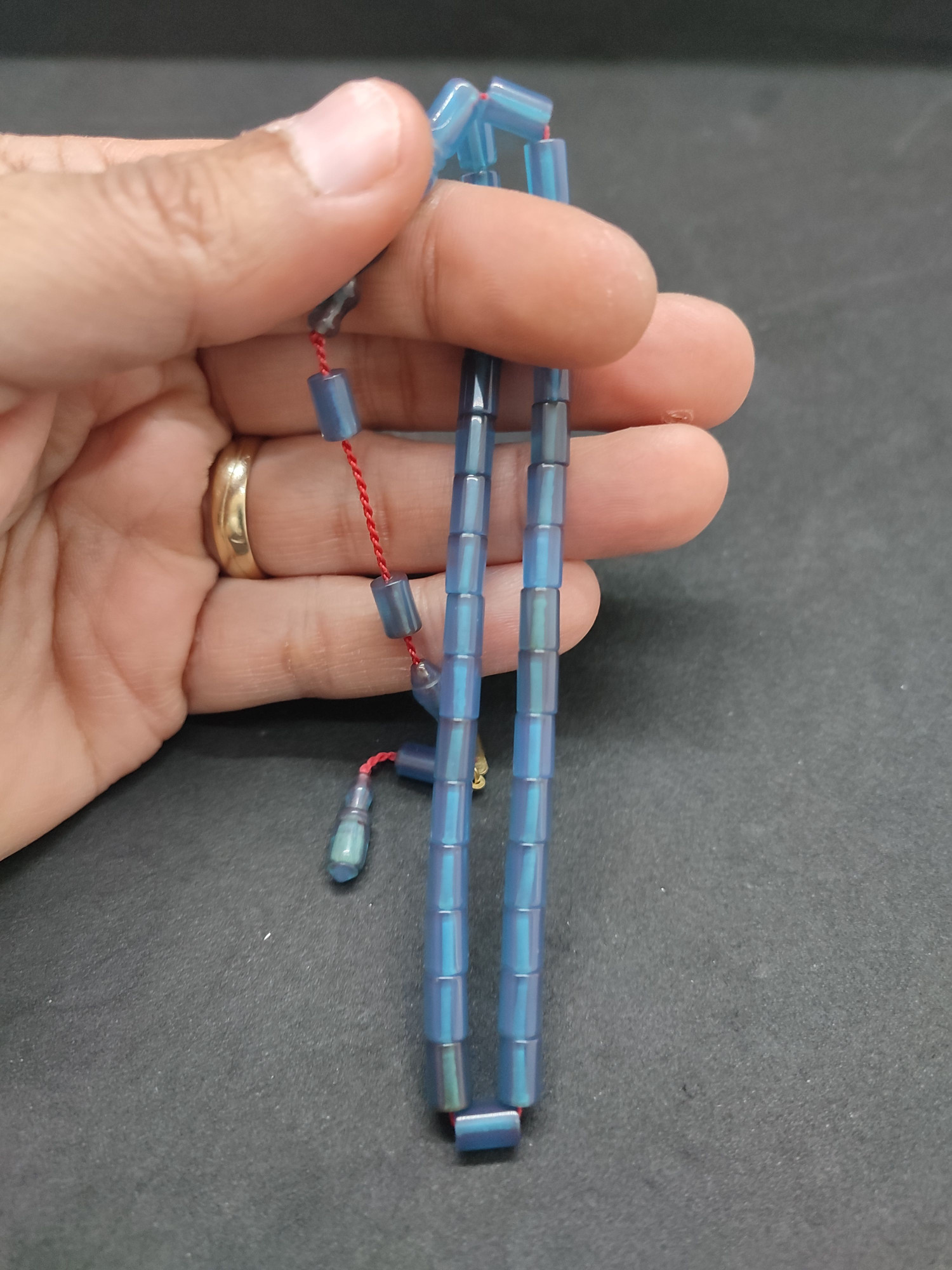 Serdal Akdeniz Usta Eseri Bilek Boy (Küçük Boy) Ok Gibi Bir Ateş-i Kehribar Sertifikalı 9583 küçük resim 5