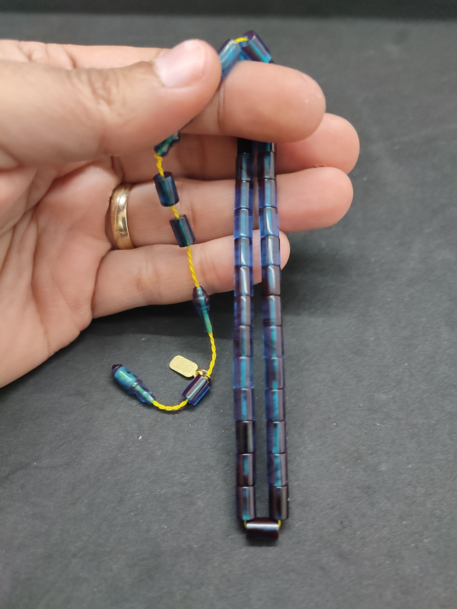 Serdal Akdeniz Usta Eseri Bilek Boy (Küçük Boy) Ok Gibi Bir Ateş-i Kehribar Sertifikalı 9584