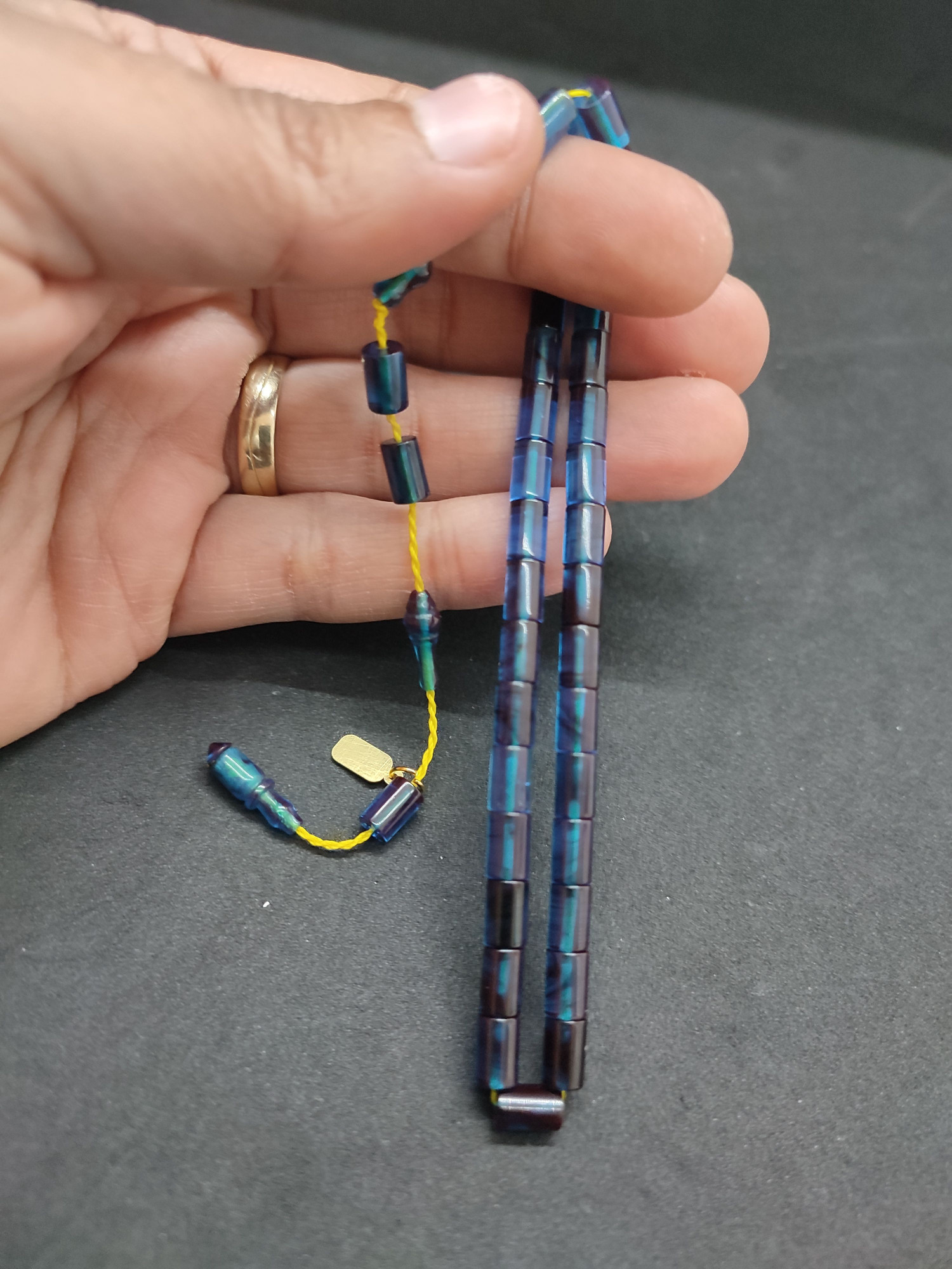 Serdal Akdeniz Usta Eseri Bilek Boy (Küçük Boy) Ok Gibi Bir Ateş-i Kehribar Sertifikalı 9584 küçük resim 2