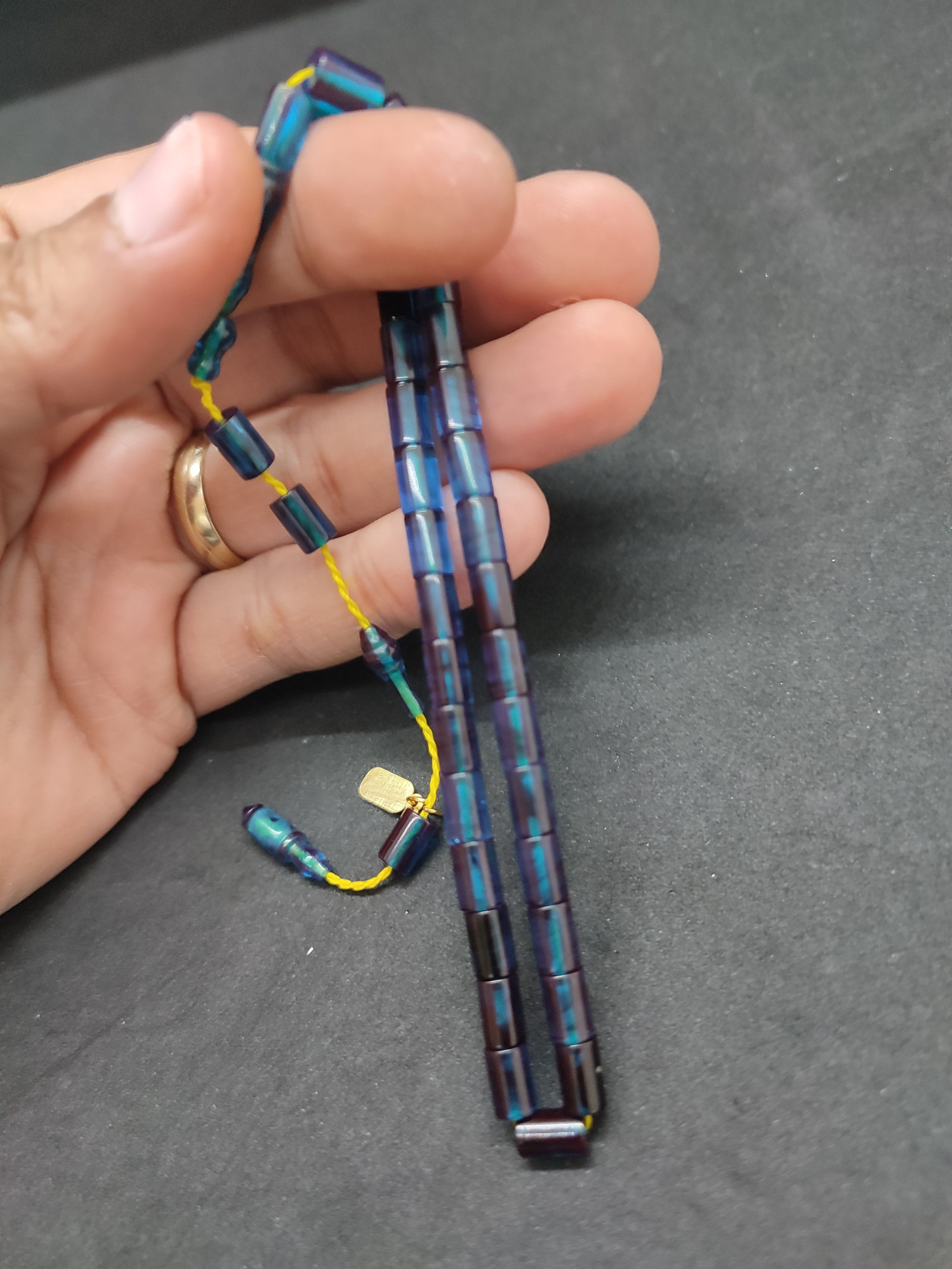 Serdal Akdeniz Usta Eseri Bilek Boy (Küçük Boy) Ok Gibi Bir Ateş-i Kehribar Sertifikalı 9584 küçük resim 3