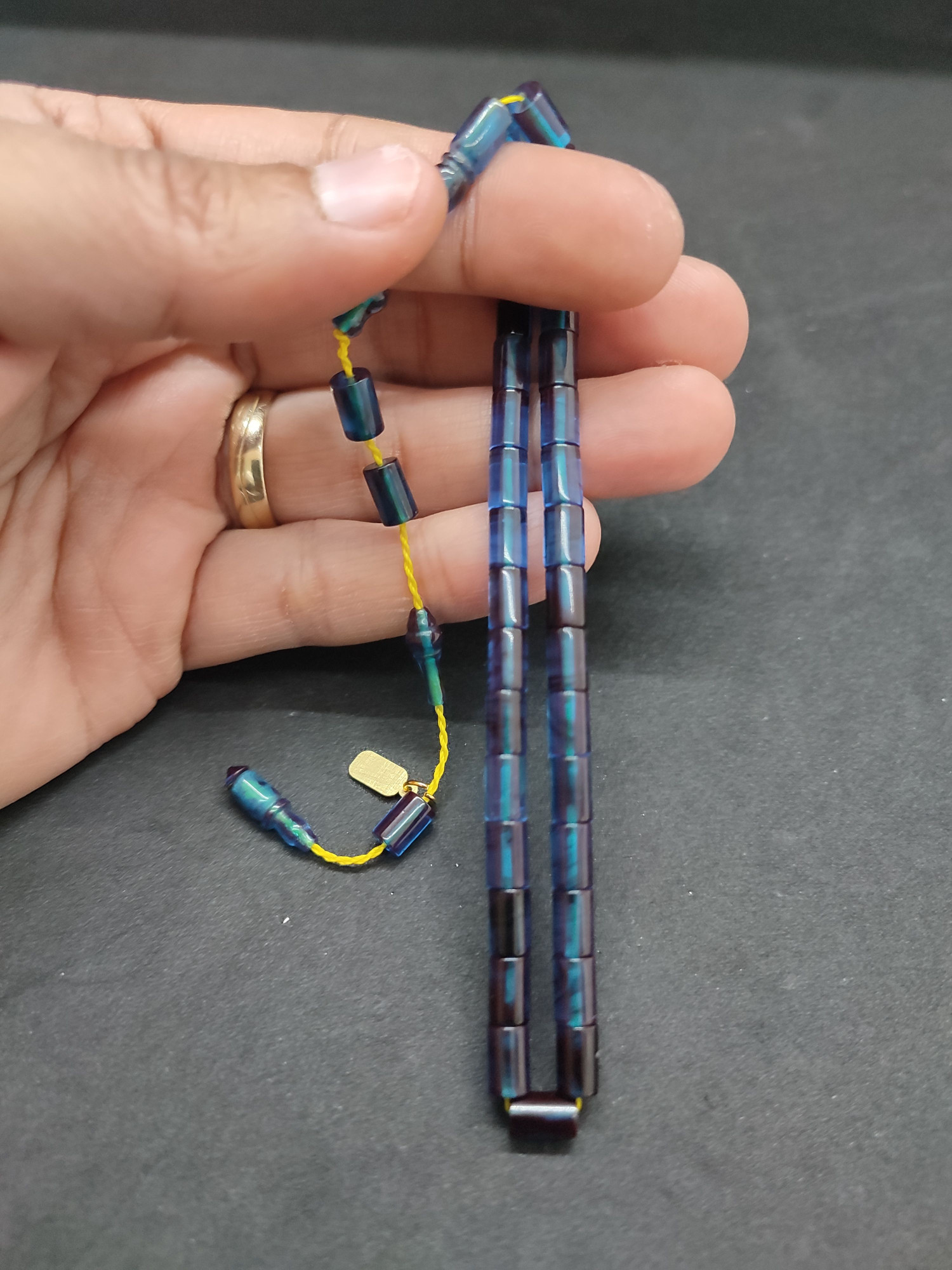 Serdal Akdeniz Usta Eseri Bilek Boy (Küçük Boy) Ok Gibi Bir Ateş-i Kehribar Sertifikalı 9584 küçük resim 4