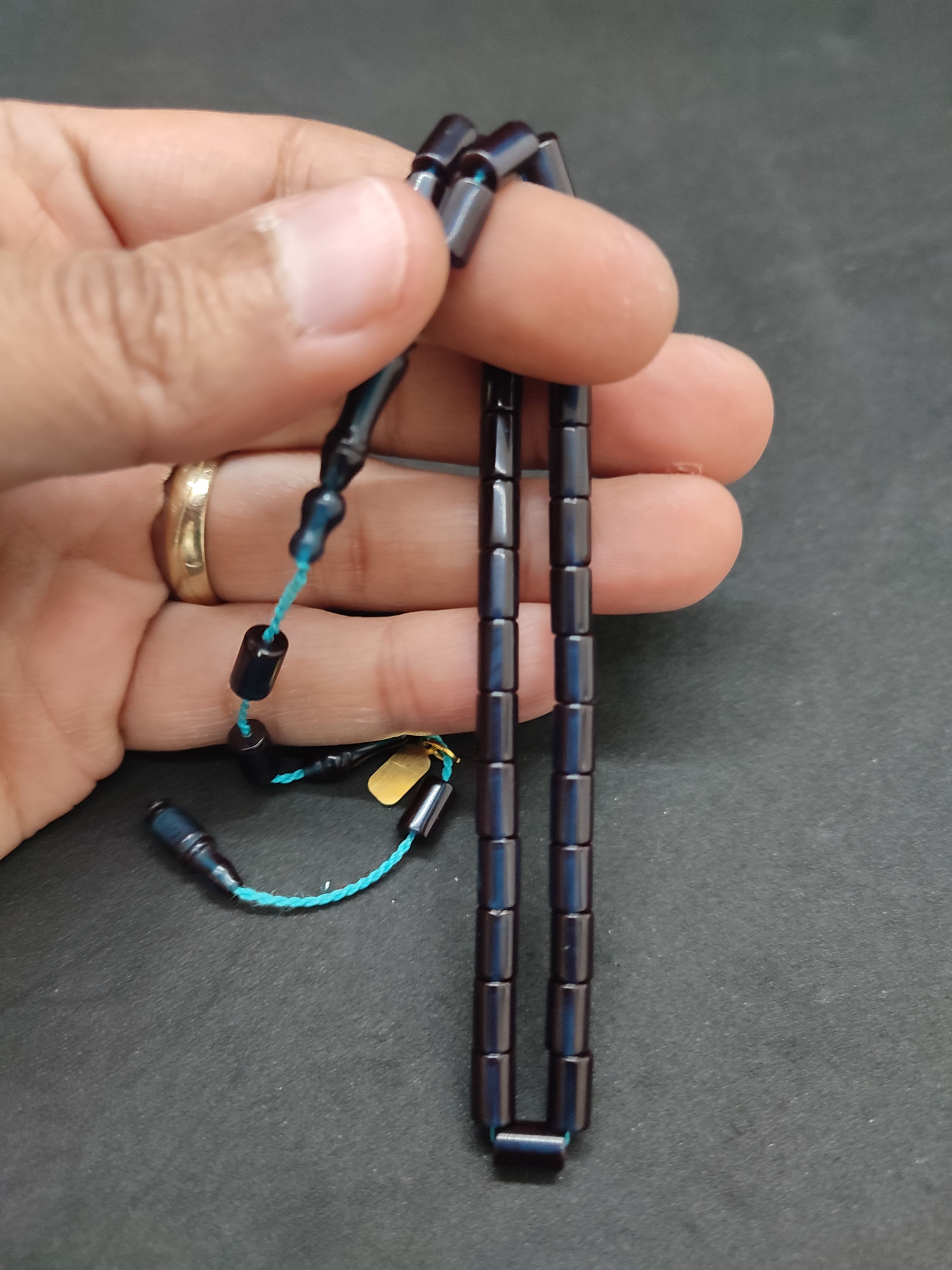 Serdal Akdeniz Usta Eseri Bilek Boy (Küçük Boy) Ok Gibi Bir Sıkma  Kehribar Sertifikalı 9591 küçük resim 2