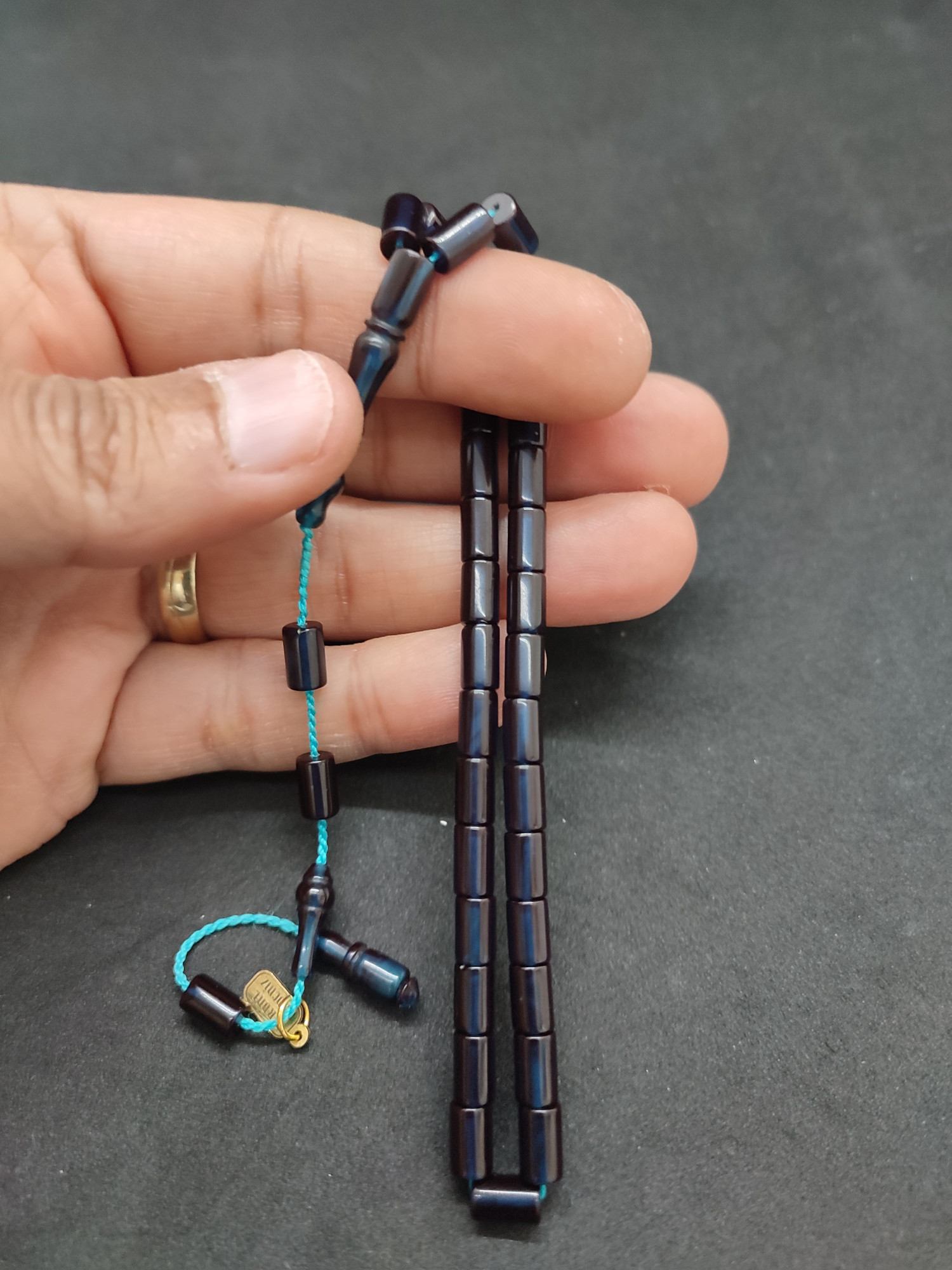 Serdal Akdeniz Usta Eseri Bilek Boy (Küçük Boy) Ok Gibi Bir Sıkma  Kehribar Sertifikalı 9591 küçük resim 5