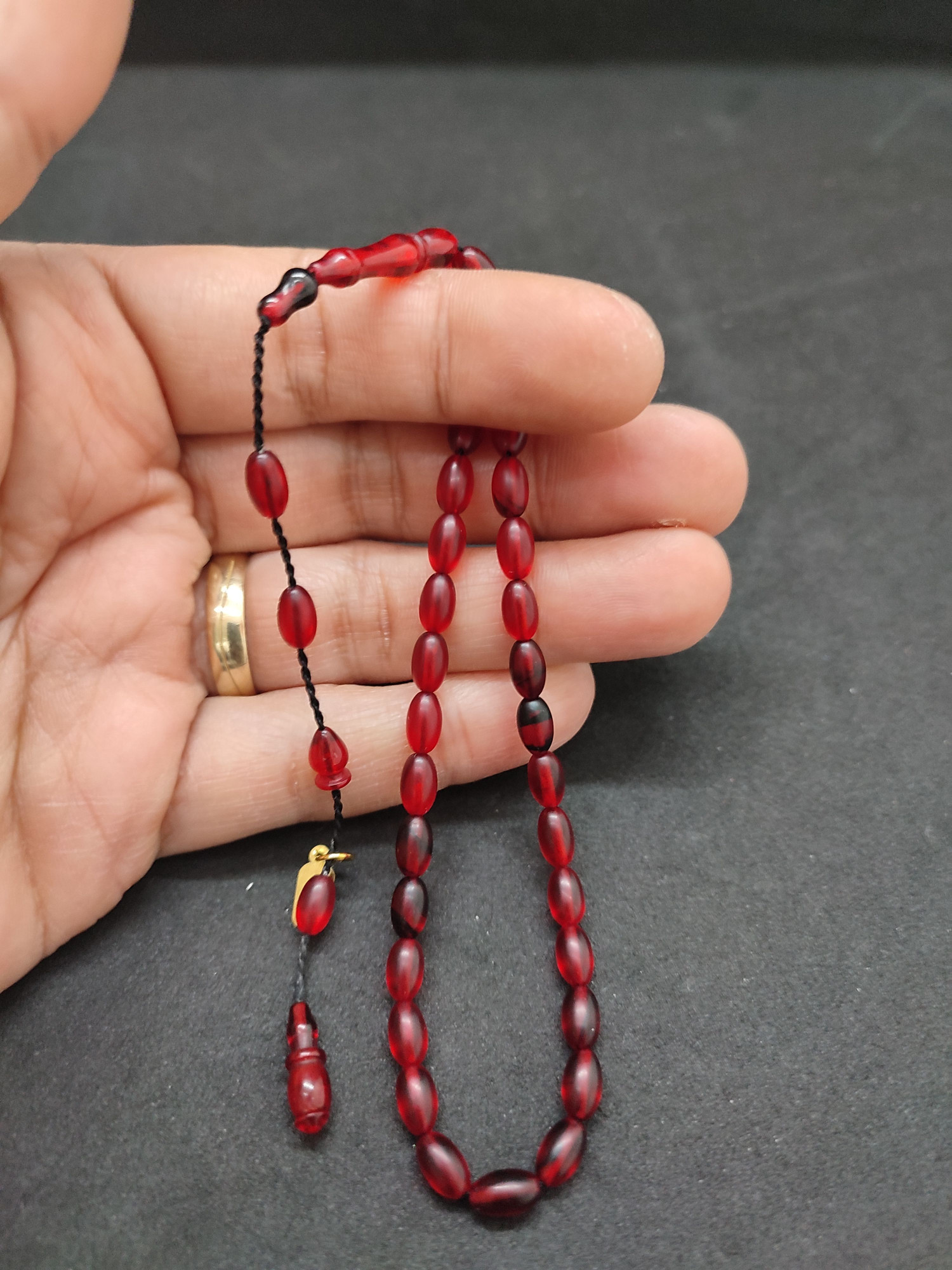 Uğur Şener Usta Eseri Bilek Boy (Küçük Boy) Ateş-i Kehribar Sertifikalı 9595 küçük resim 4