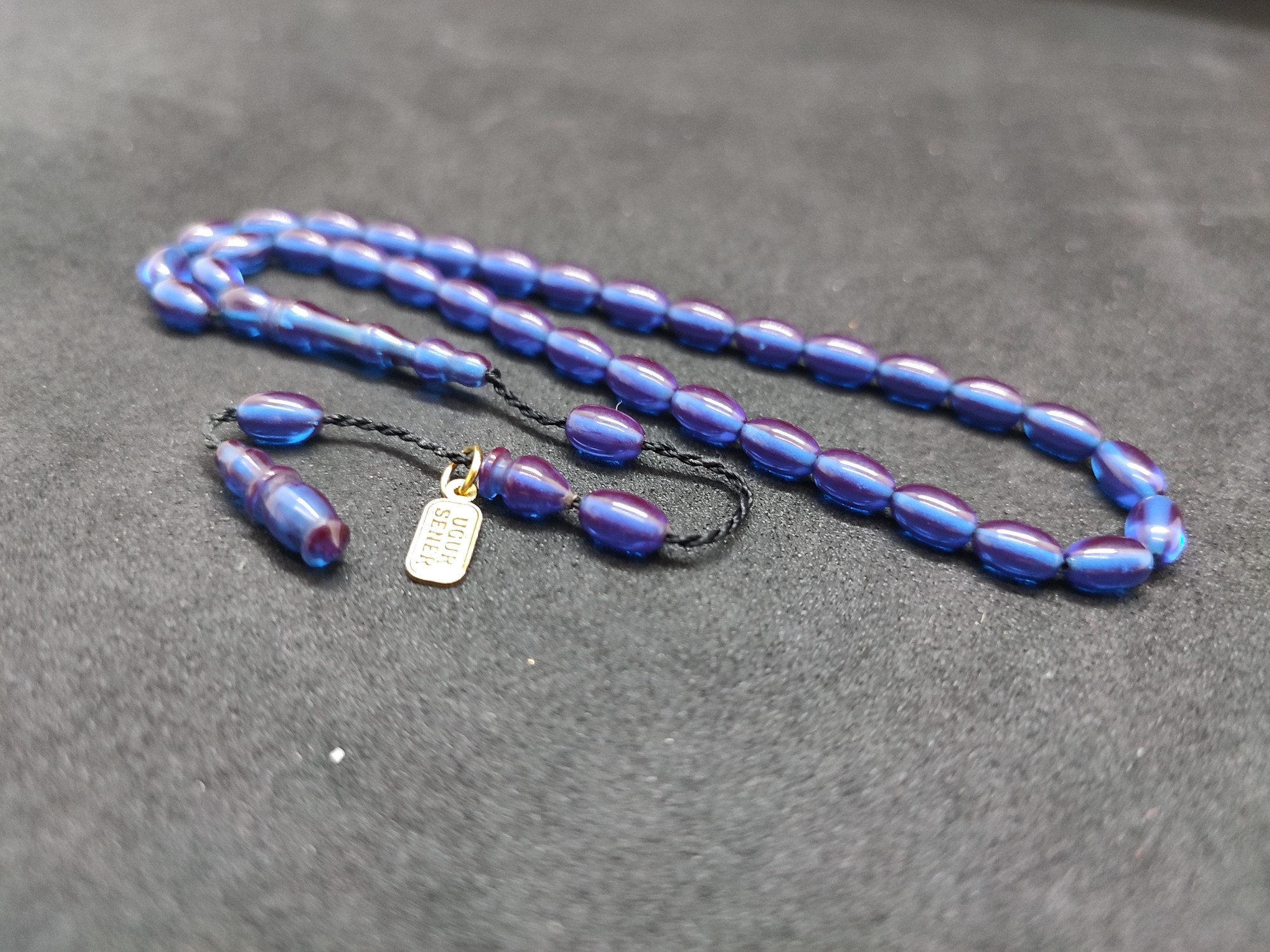 Uğur Şener Usta Eseri Bilek Boy (Küçük Boy) Ateş-i Kehribar Sertifikalı 9596 küçük resim 3