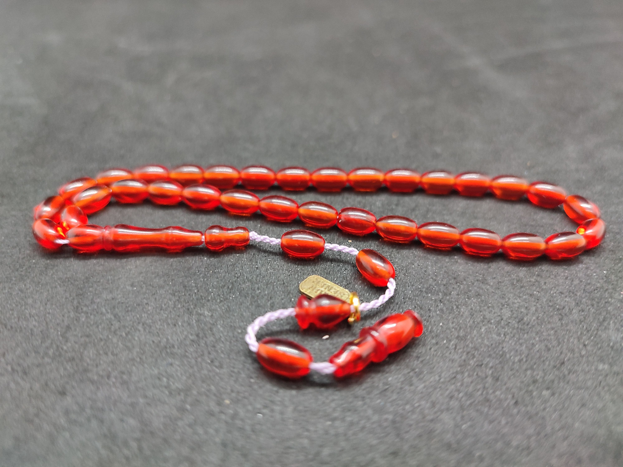 Uğur Şener Usta Eseri Bilek Boy (Küçük Boy) Ateş-i Kehribar Sertifikalı 9597