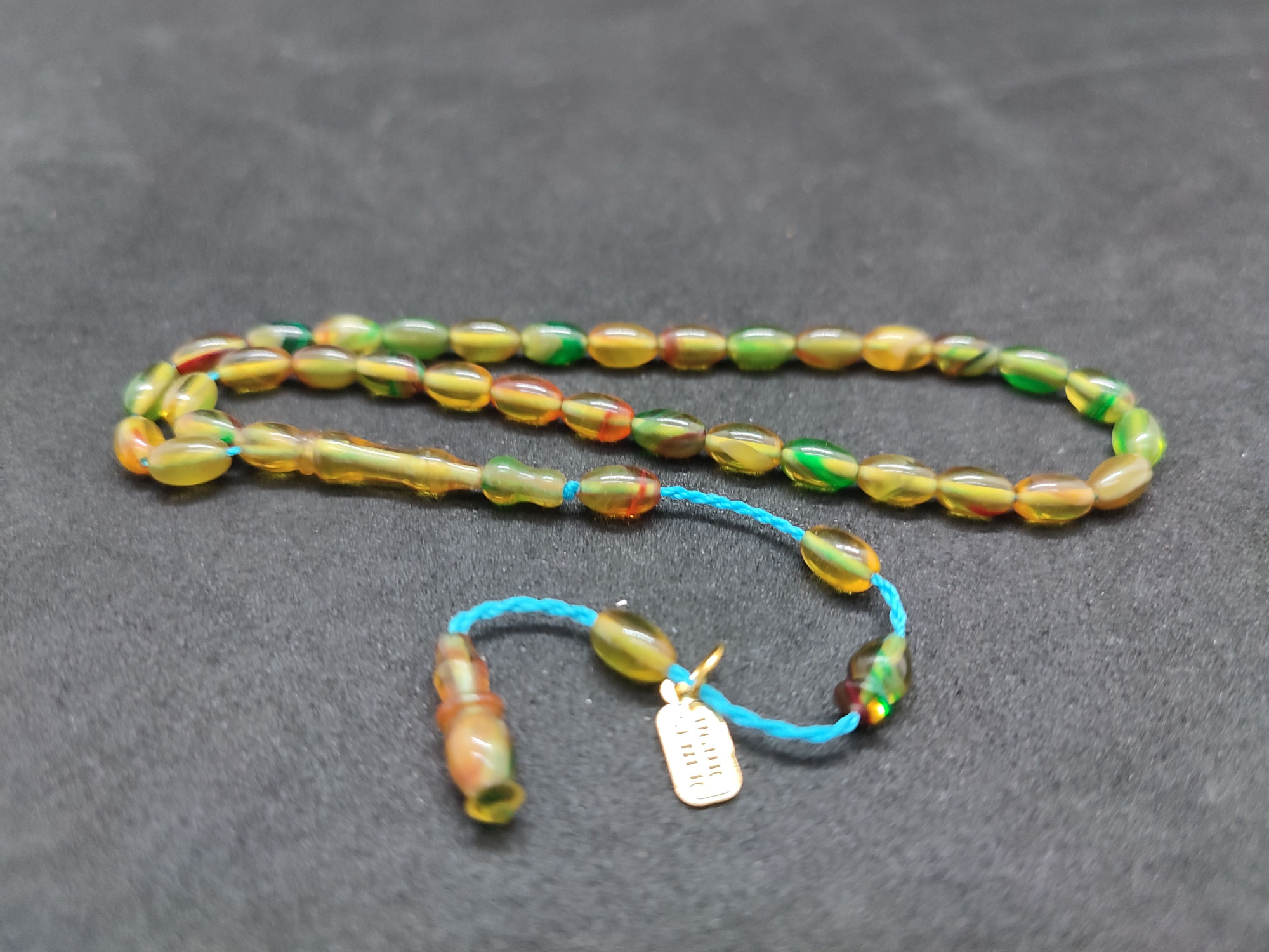 Uğur Şener Usta Eseri Bilek Boy (Küçük Boy) Ateş-i Kehribar Sertifikalı 9598