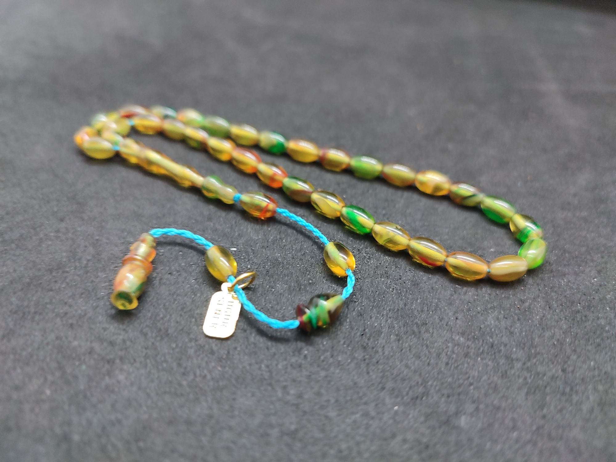 Uğur Şener Usta Eseri Bilek Boy (Küçük Boy) Ateş-i Kehribar Sertifikalı 9598 küçük resim 3