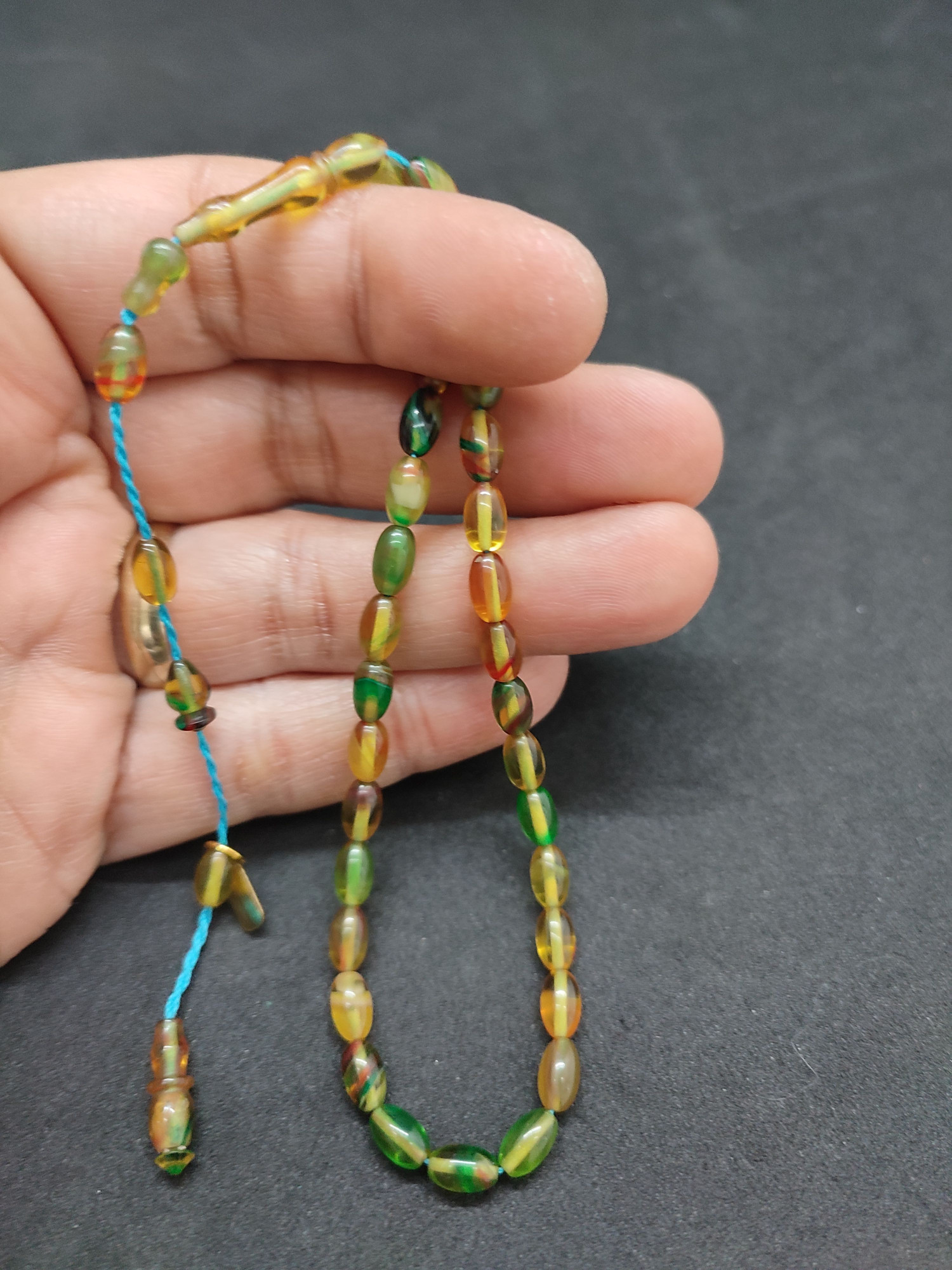 Uğur Şener Usta Eseri Bilek Boy (Küçük Boy) Ateş-i Kehribar Sertifikalı 9598 küçük resim 4