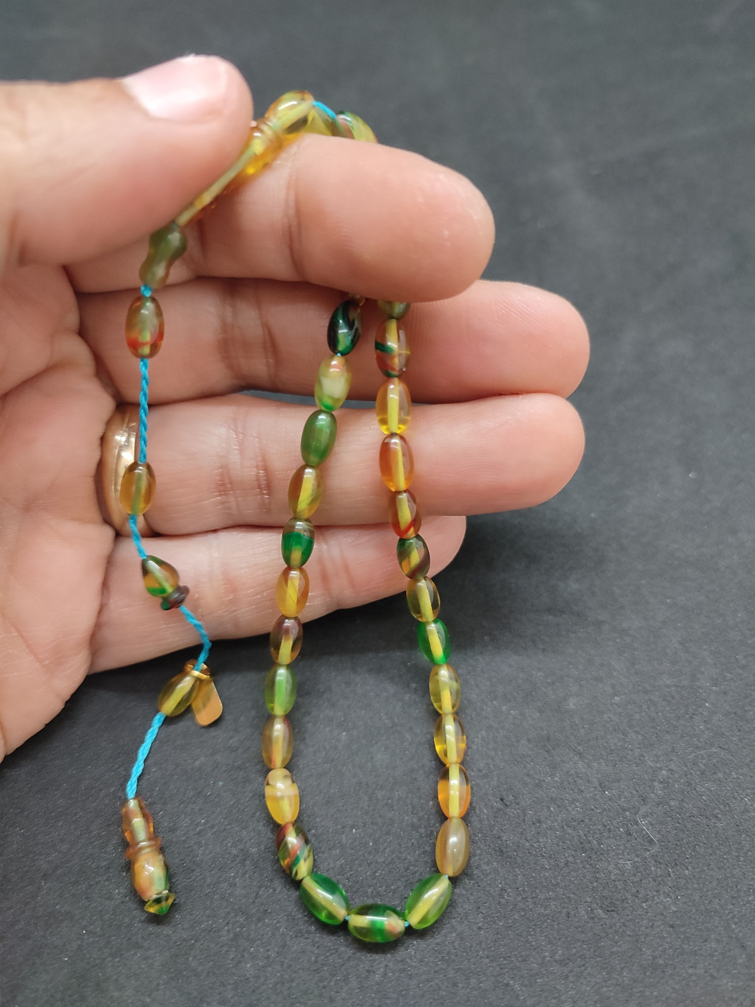 Uğur Şener Usta Eseri Bilek Boy (Küçük Boy) Ateş-i Kehribar Sertifikalı 9598 küçük resim 5