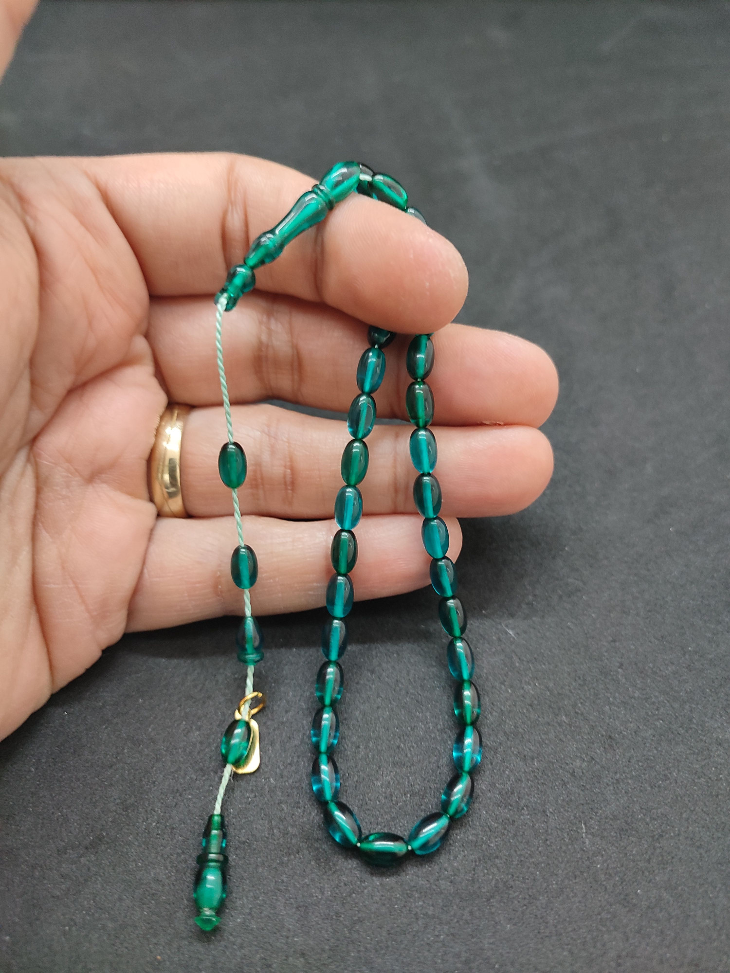 Uğur Şener Usta Eseri Bilek Boy (Küçük Boy) Ateş-i Kehribar Sertifikalı 9599 küçük resim 3