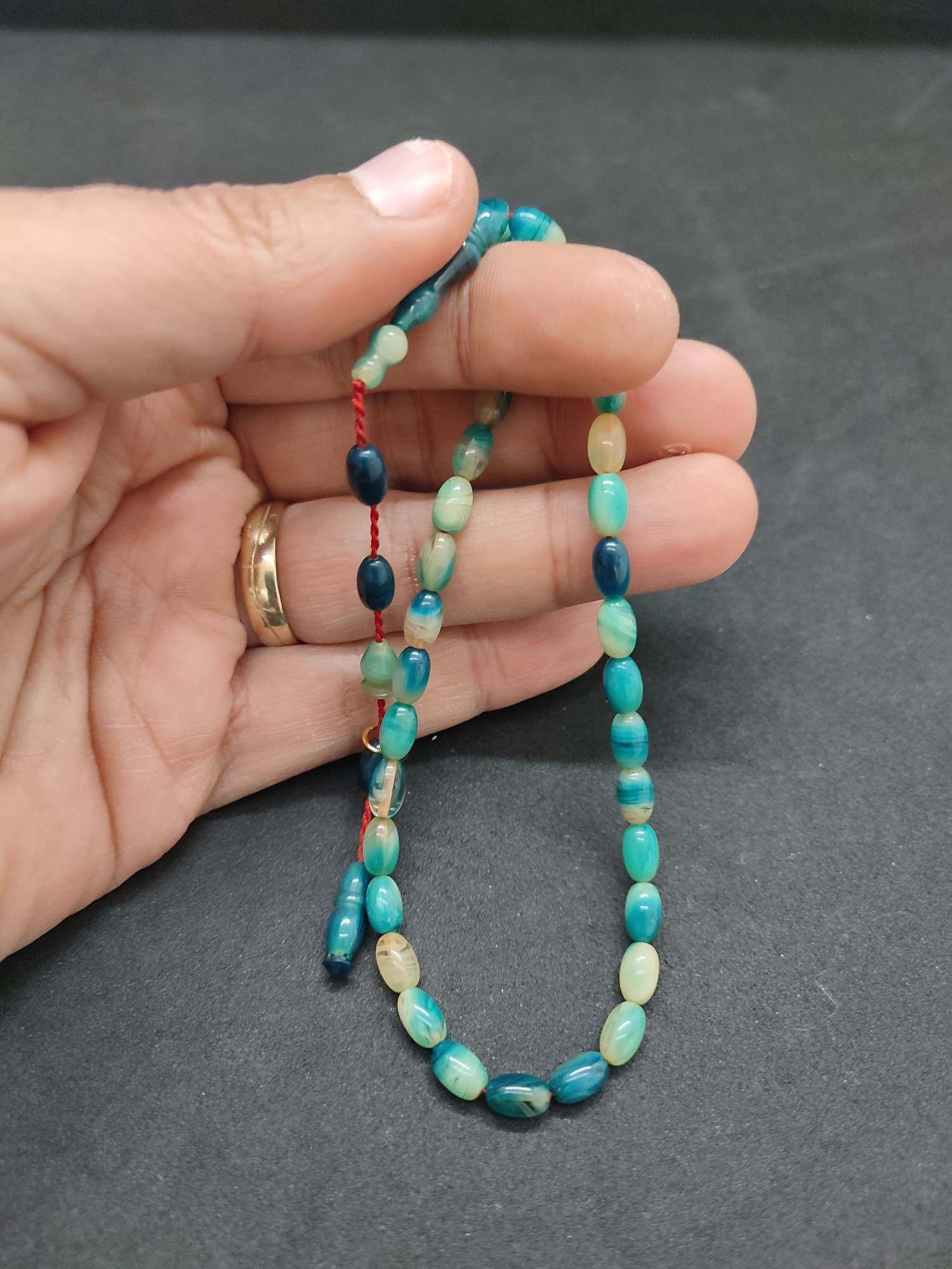 Uğur Şener Usta Eseri Bilek Boy (Küçük Boy) Sıkma Kehribar Sertifikalı 9600 küçük resim 5