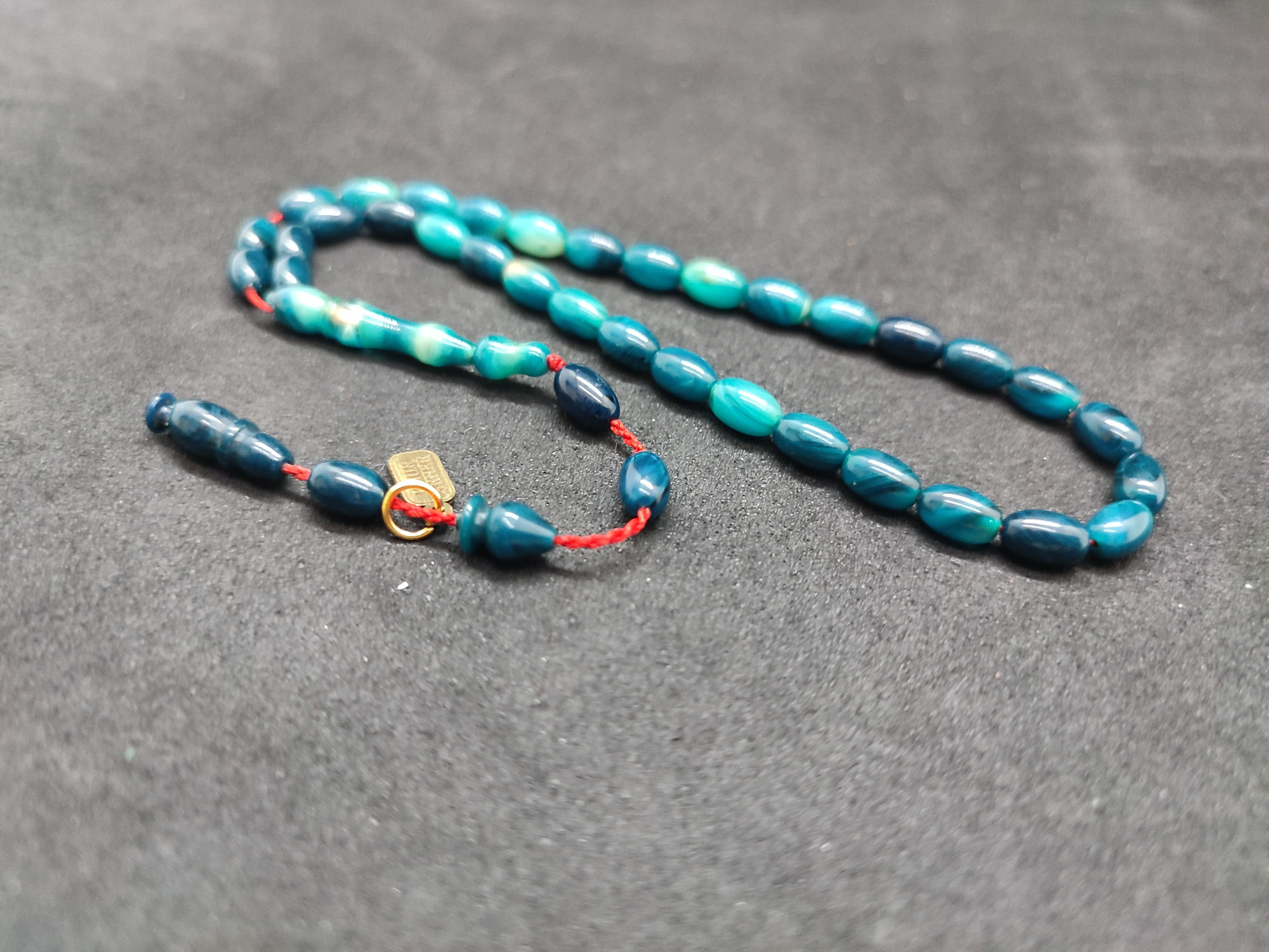 Uğur Şener Usta Eseri Bilek Boy (Küçük Boy) Sıkma Kehribar Sertifikalı 9601 küçük resim 3