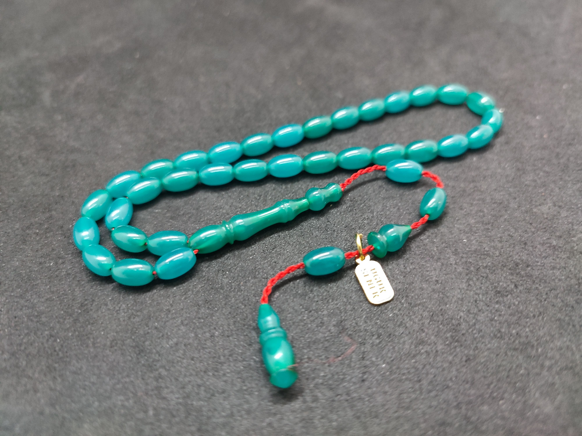 Uğur Şener Usta Eseri Bilek Boy (Küçük Boy) Sıkma Kehribar Sertifikalı 9603