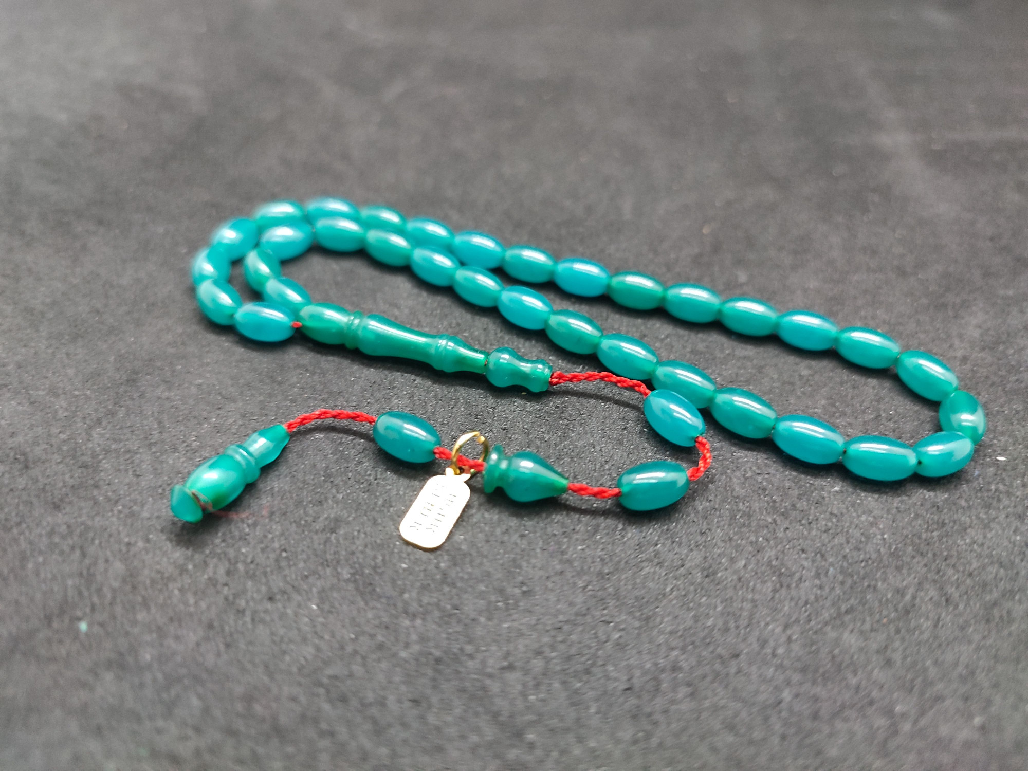 Uğur Şener Usta Eseri Bilek Boy (Küçük Boy) Sıkma Kehribar Sertifikalı 9603 küçük resim 3