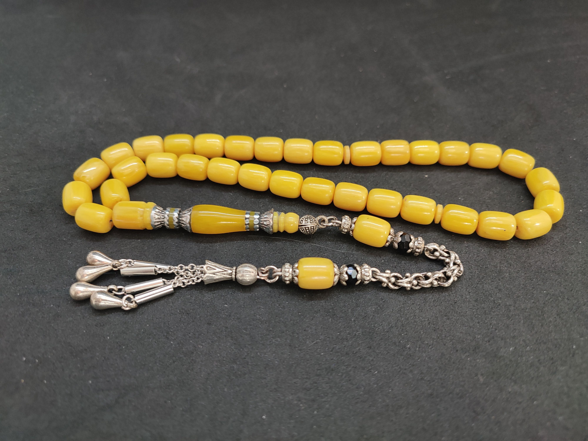 475 Ayar Gümüş Püskül 475 Ayar Gümüş Nakkaş Finlandiya Lapland Katalin Sertifikalı 9610 küçük resim 2