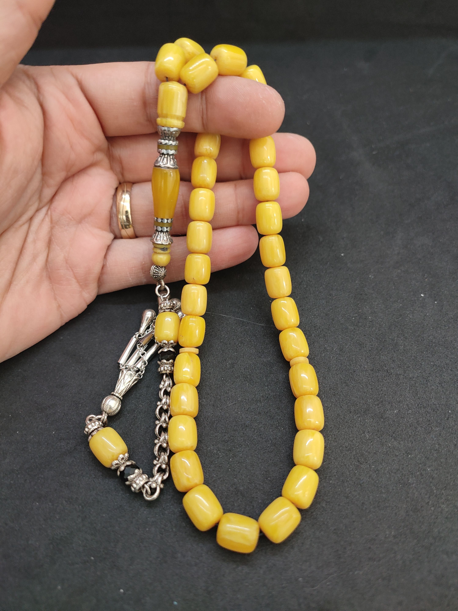 475 Ayar Gümüş Püskül 475 Ayar Gümüş Nakkaş Finlandiya Lapland Katalin Sertifikalı 9610 küçük resim 4