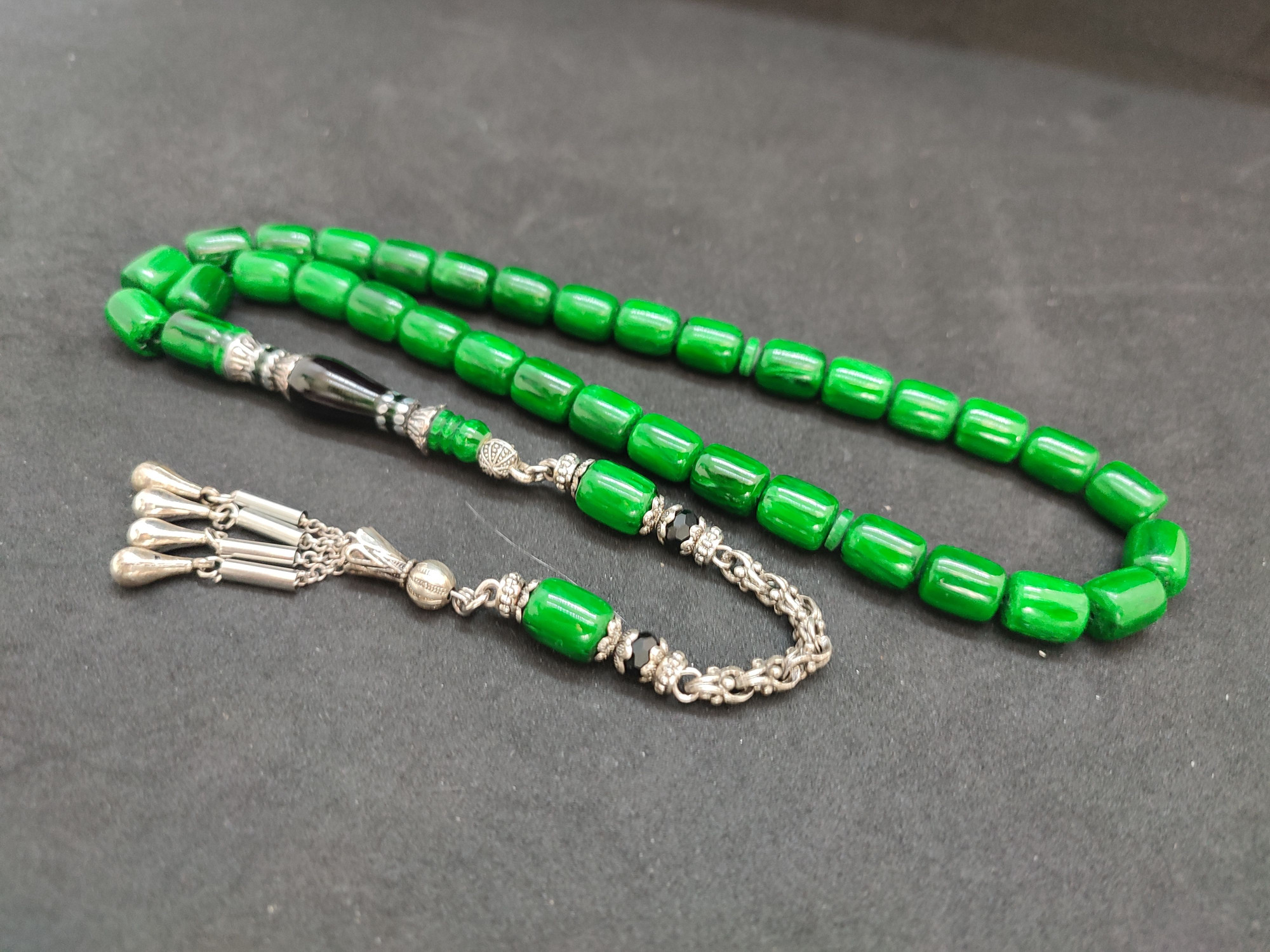 475 Ayar Gümüş Püskül 475 Ayar Gümüş Nakkaş Finlandiya Lapland Katalin Sertifikalı 9611 küçük resim 3