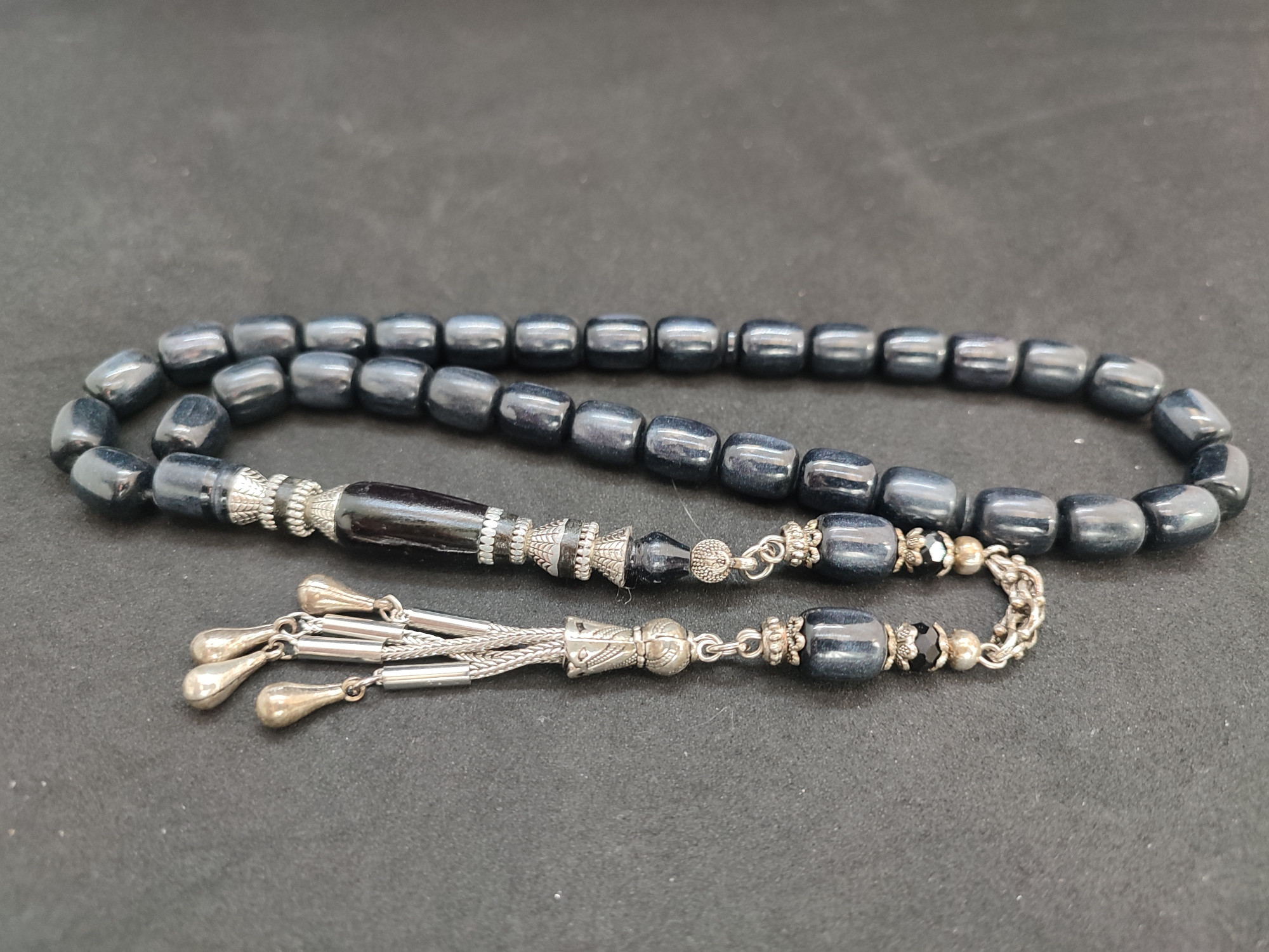 475 Ayar Gümüş Püskül 475 Ayar Gümüş Nakkaş Finlandiya Lapland Katalin Sertifikalı 9614 küçük resim 2