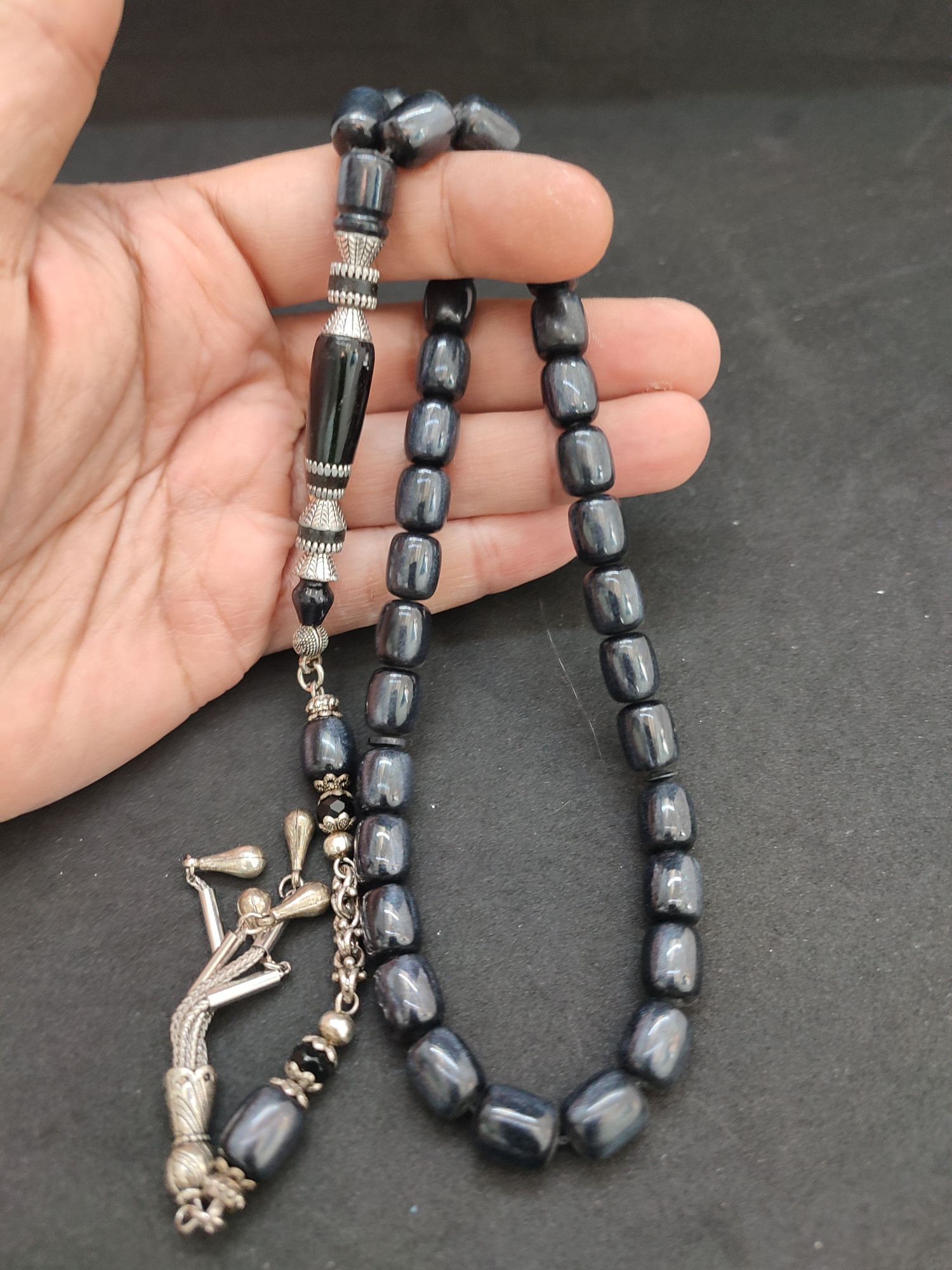 475 Ayar Gümüş Püskül 475 Ayar Gümüş Nakkaş Finlandiya Lapland Katalin Sertifikalı 9614 küçük resim 3