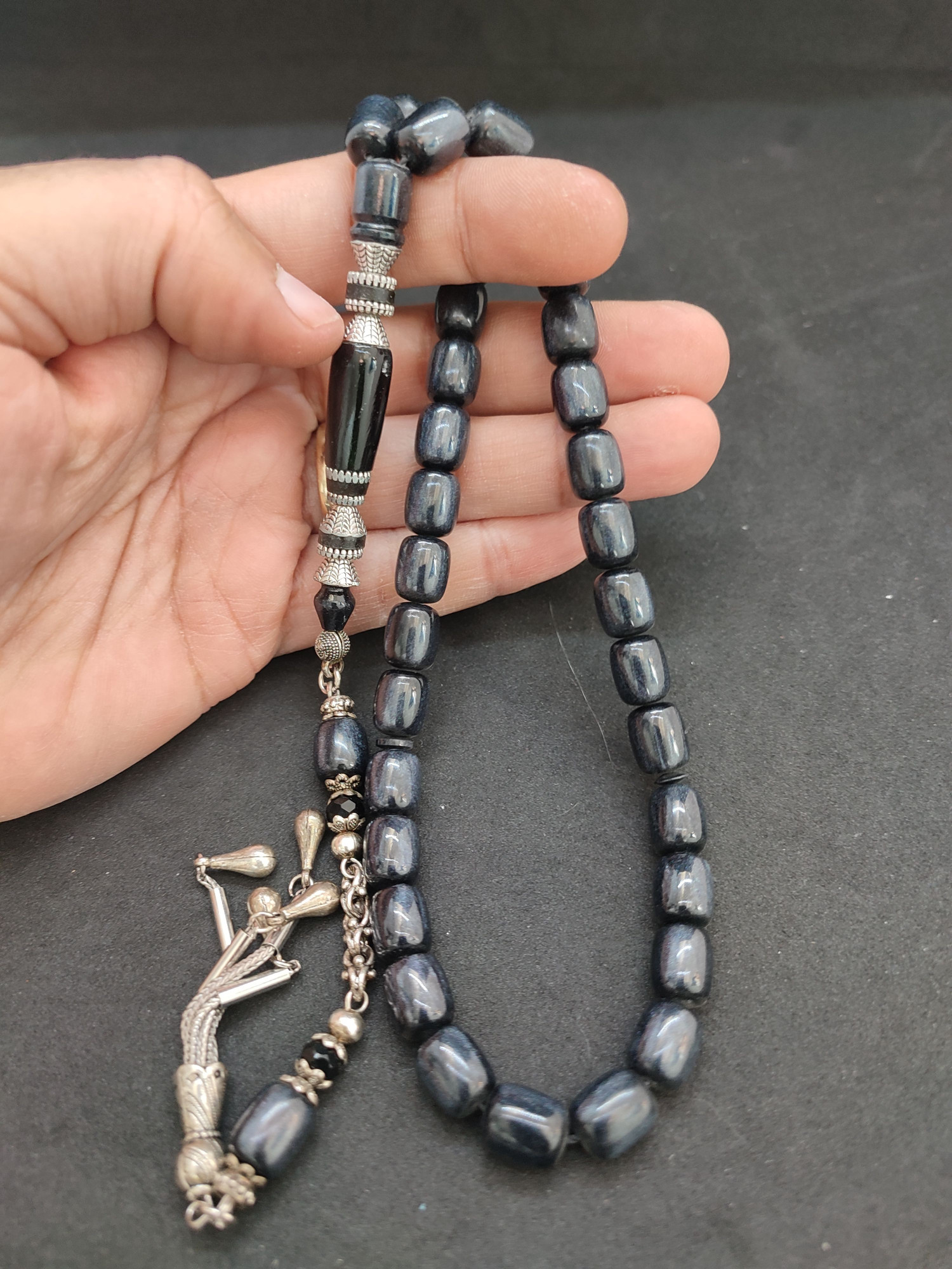 475 Ayar Gümüş Püskül 475 Ayar Gümüş Nakkaş Finlandiya Lapland Katalin Sertifikalı 9614 küçük resim 5