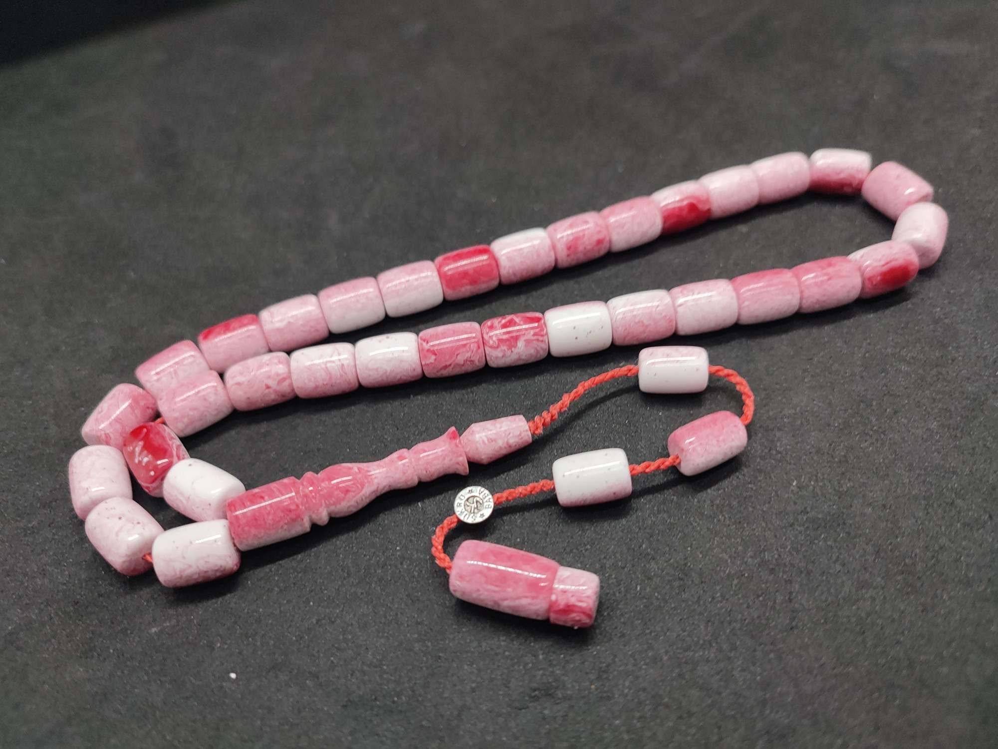 Şükrü Baba Usta Eseri Çift Zımpara Çift Cilalı Rengin Zirvesi Bir Sıkma Kehribar Sertifikalı 9640