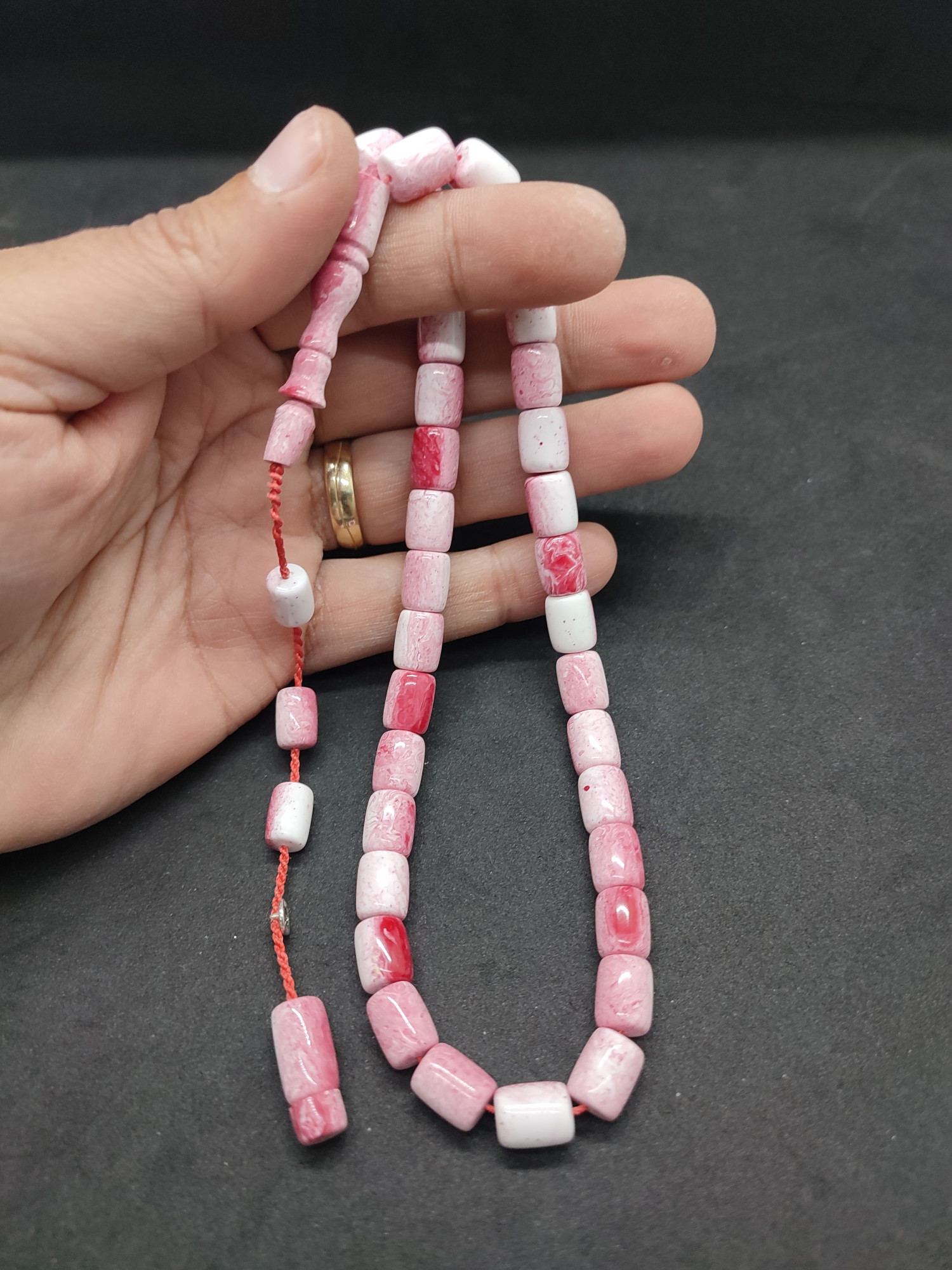 Şükrü Baba Usta Eseri Çift Zımpara Çift Cilalı Rengin Zirvesi Bir Sıkma Kehribar Sertifikalı 9640 küçük resim 5