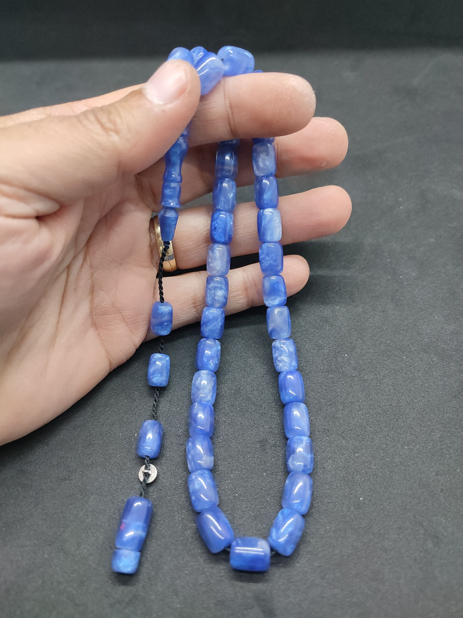 Şükrü Baba Usta Eseri Çift Zımpara Çift Cilalı Rengin Zirvesi Bir Sıkma Kehribar Sertifikalı 9641 küçük resim 5