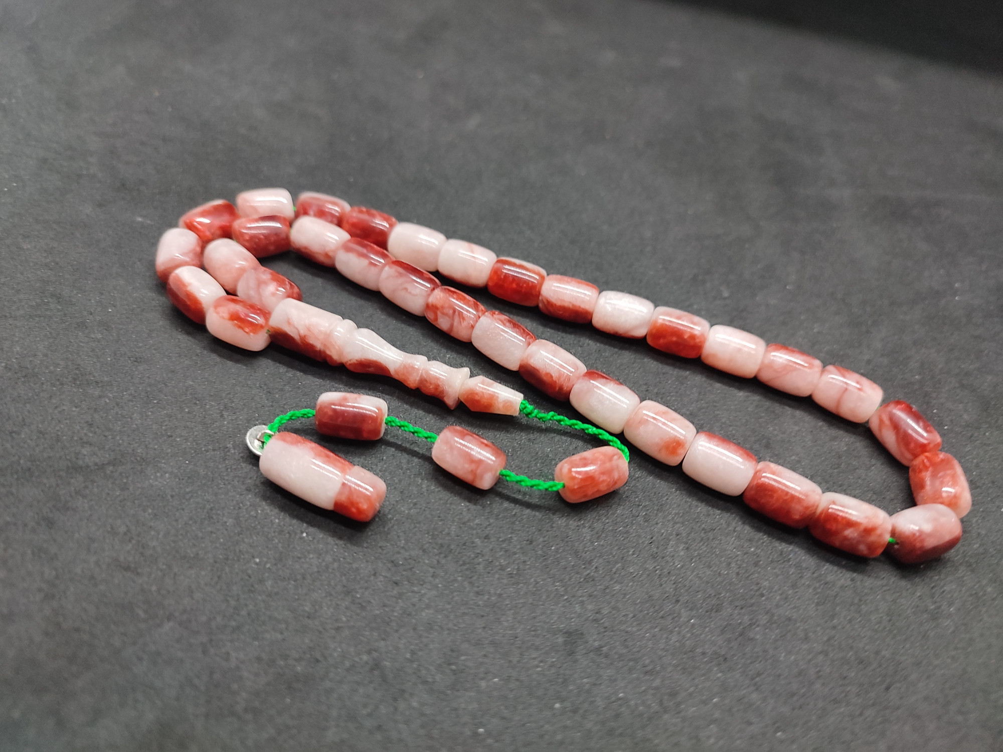 Şükrü Baba Usta Eseri Çift Zımpara Çift Cilalı Rengin Zirvesi Bir Sıkma Kehribar Sertifikalı 9642 küçük resim 3