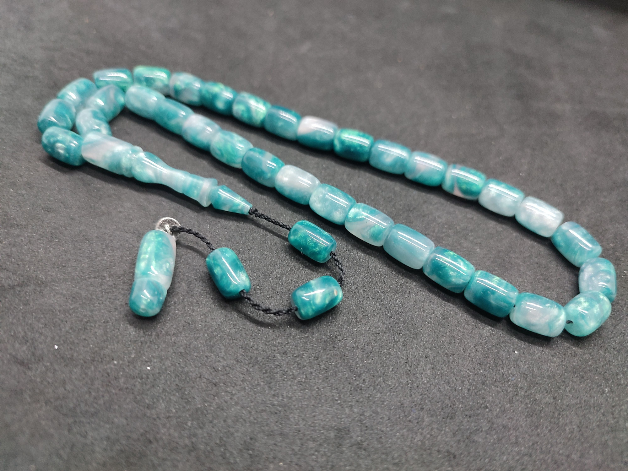 Şükrü Baba Usta Eseri Çift Zımpara Çift Cilalı Rengin Zirvesi Bir Sıkma Kehribar Sertifikalı 9643 küçük resim 4