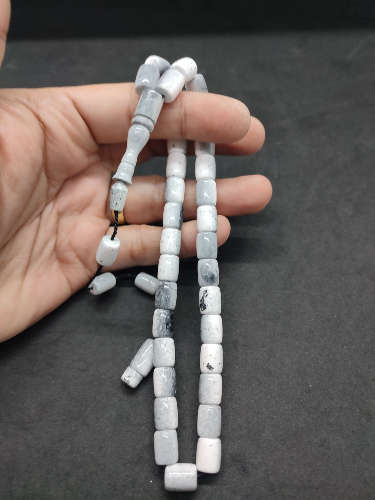 Şükrü Baba Usta Eseri Çift Zımpara Çift Cilalı Rengin Zirvesi Bir Sıkma Kehribar Sertifikalı 9644 küçük resim 3