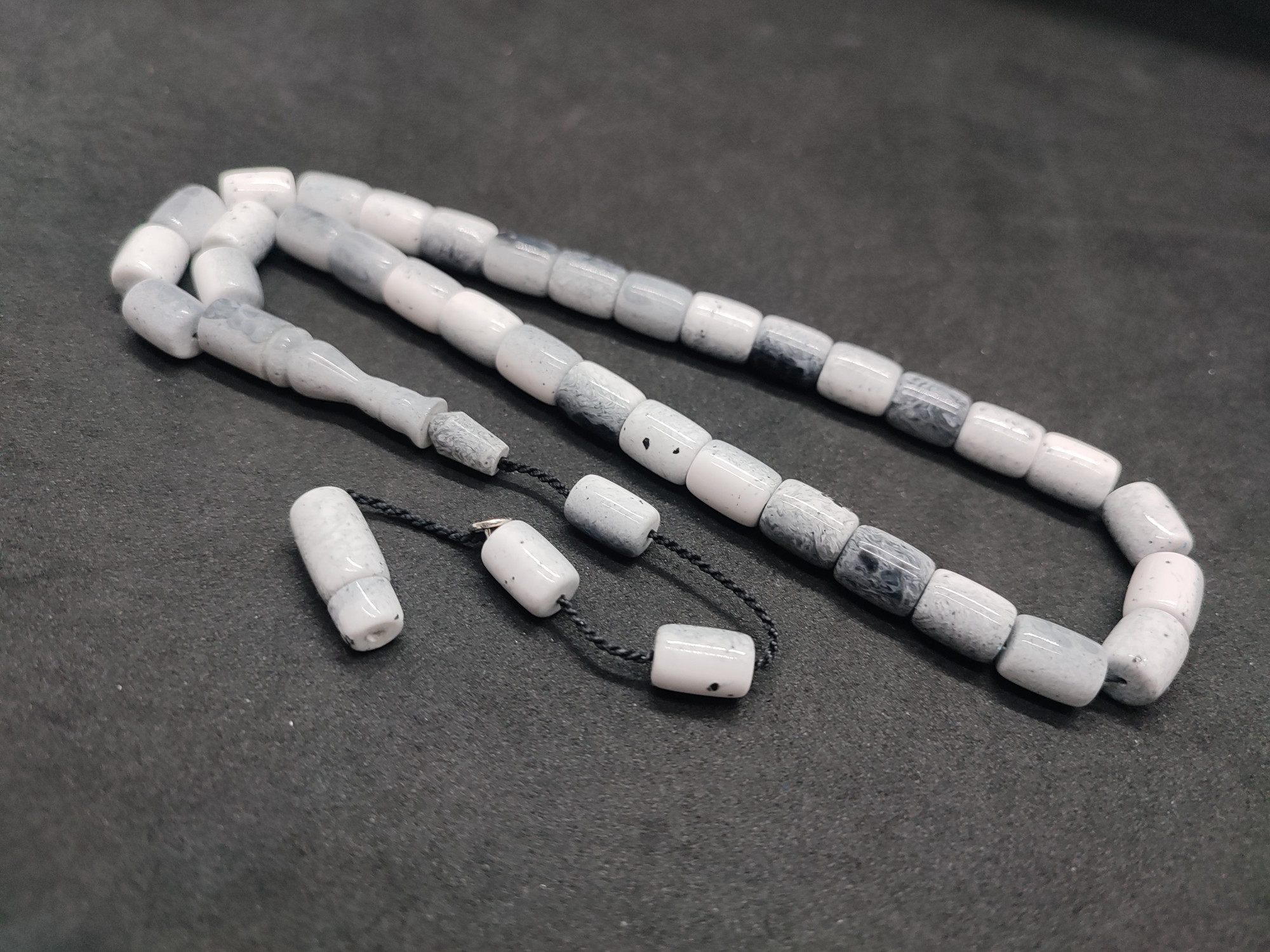 Şükrü Baba Usta Eseri Çift Zımpara Çift Cilalı Rengin Zirvesi Bir Sıkma Kehribar Sertifikalı 9644 küçük resim 4