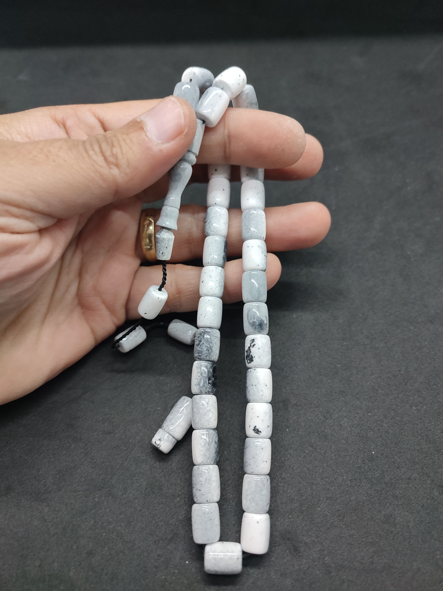 Şükrü Baba Usta Eseri Çift Zımpara Çift Cilalı Rengin Zirvesi Bir Sıkma Kehribar Sertifikalı 9644 küçük resim 5